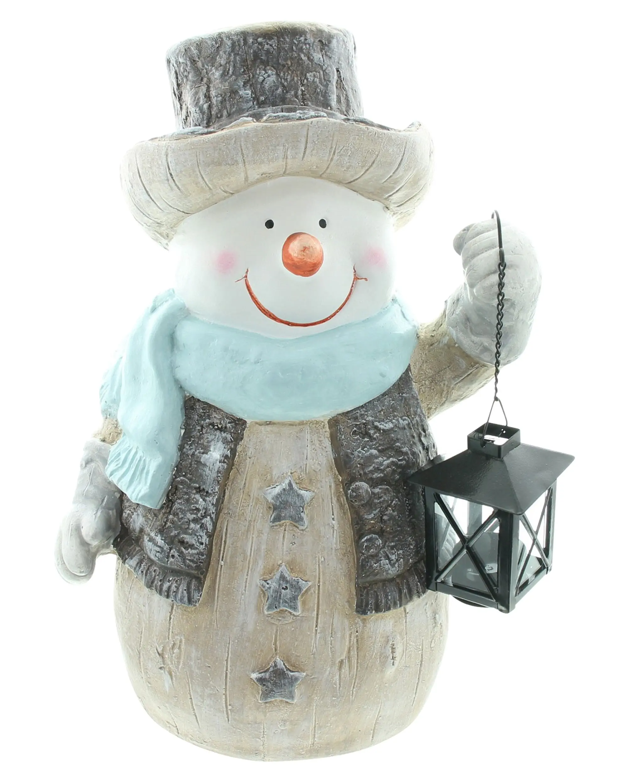 Acheter Bonhomme de neige "lanterne"  dans la boutique en ligne de Frank Flechtwaren pour Figurines