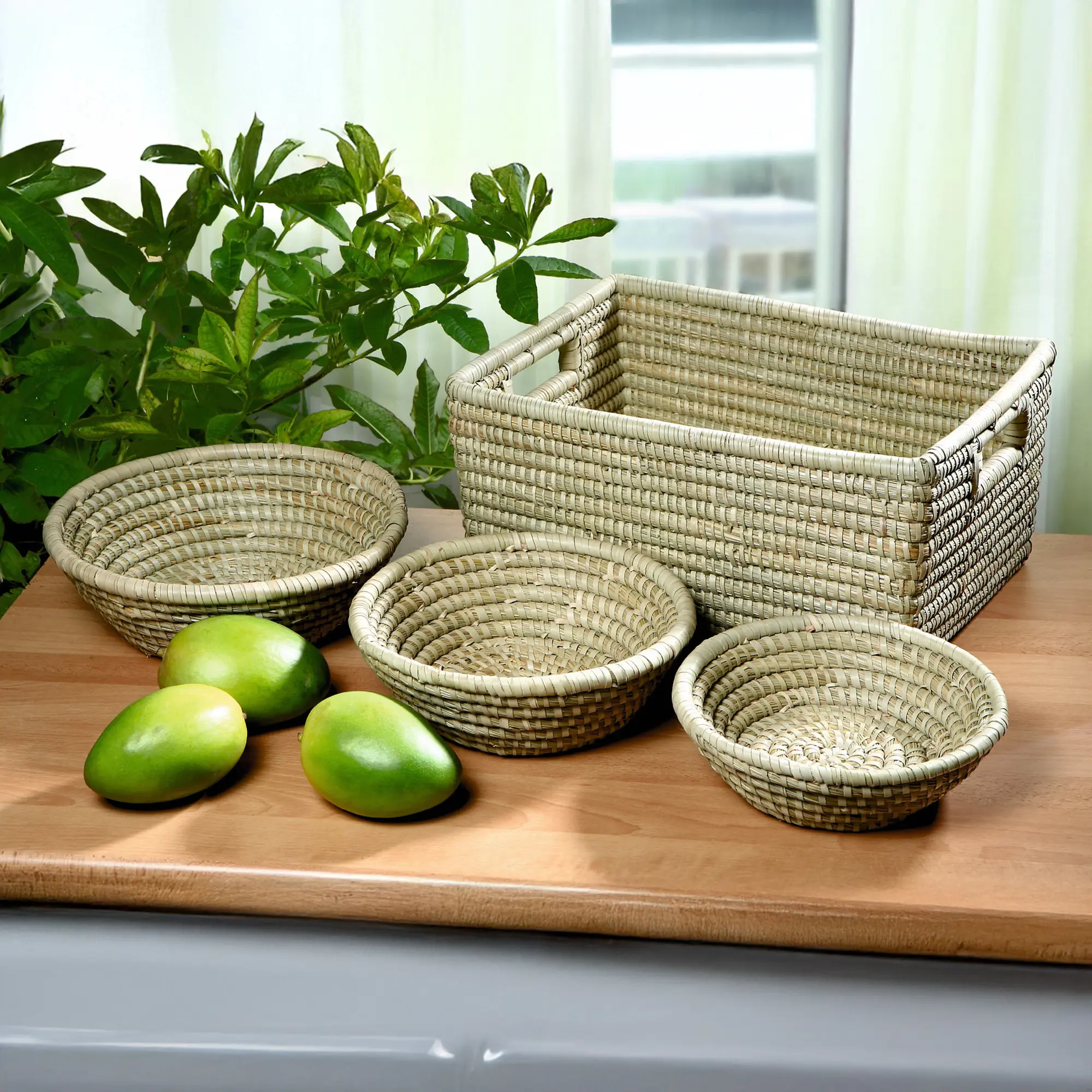 Acheter Lot de 3 coupes "nature"  dans la boutique en ligne de Frank Flechtwaren