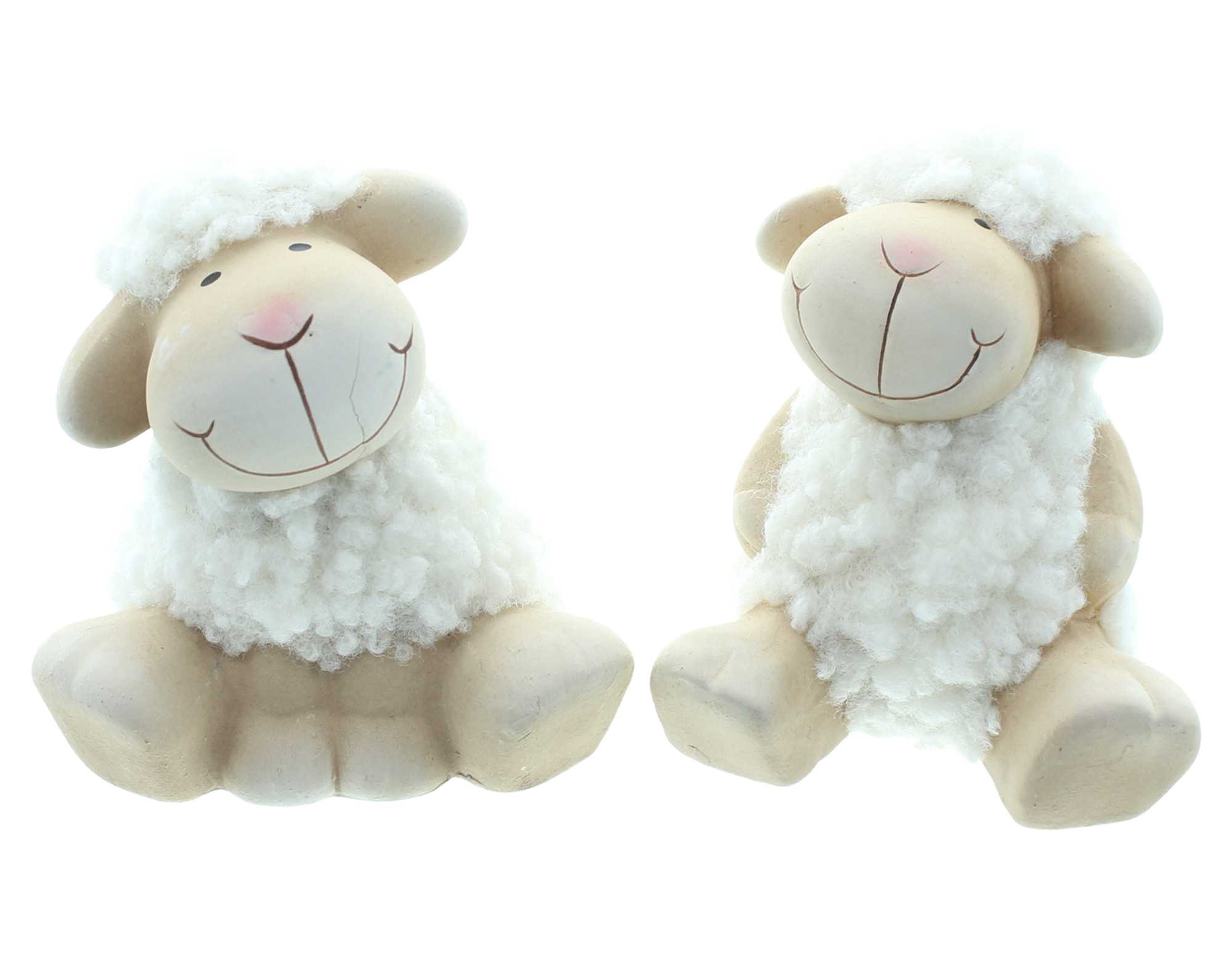 Acheter Lot de 2 figurines "mouton"  dans la boutique en ligne de Frank Flechtwaren pour Pâques