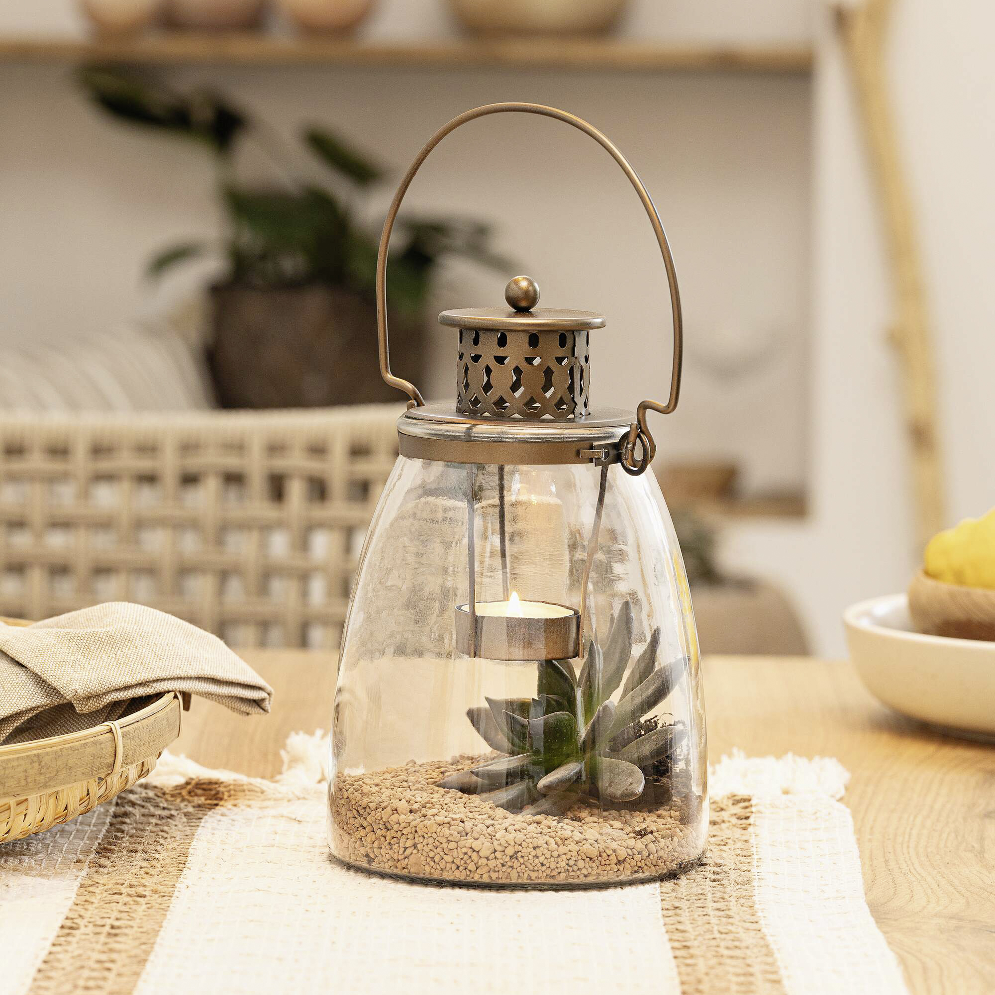 Acheter Porte-bougie "lanterne"  dans la boutique en ligne de Frank Flechtwaren