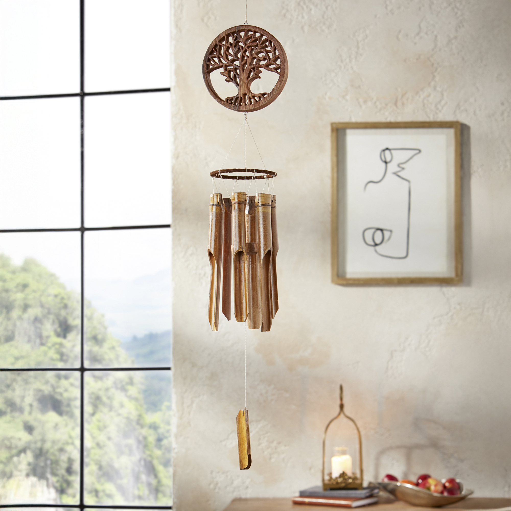 Acheter Carillon "arbre de vie"  dans la boutique en ligne de Frank Flechtwaren