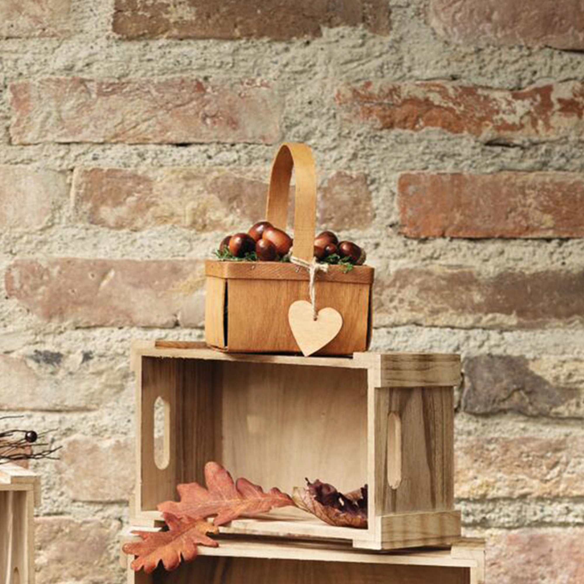 Acheter Panier à anses "petit coeur", PM  dans la boutique en ligne de Frank Flechtwaren
