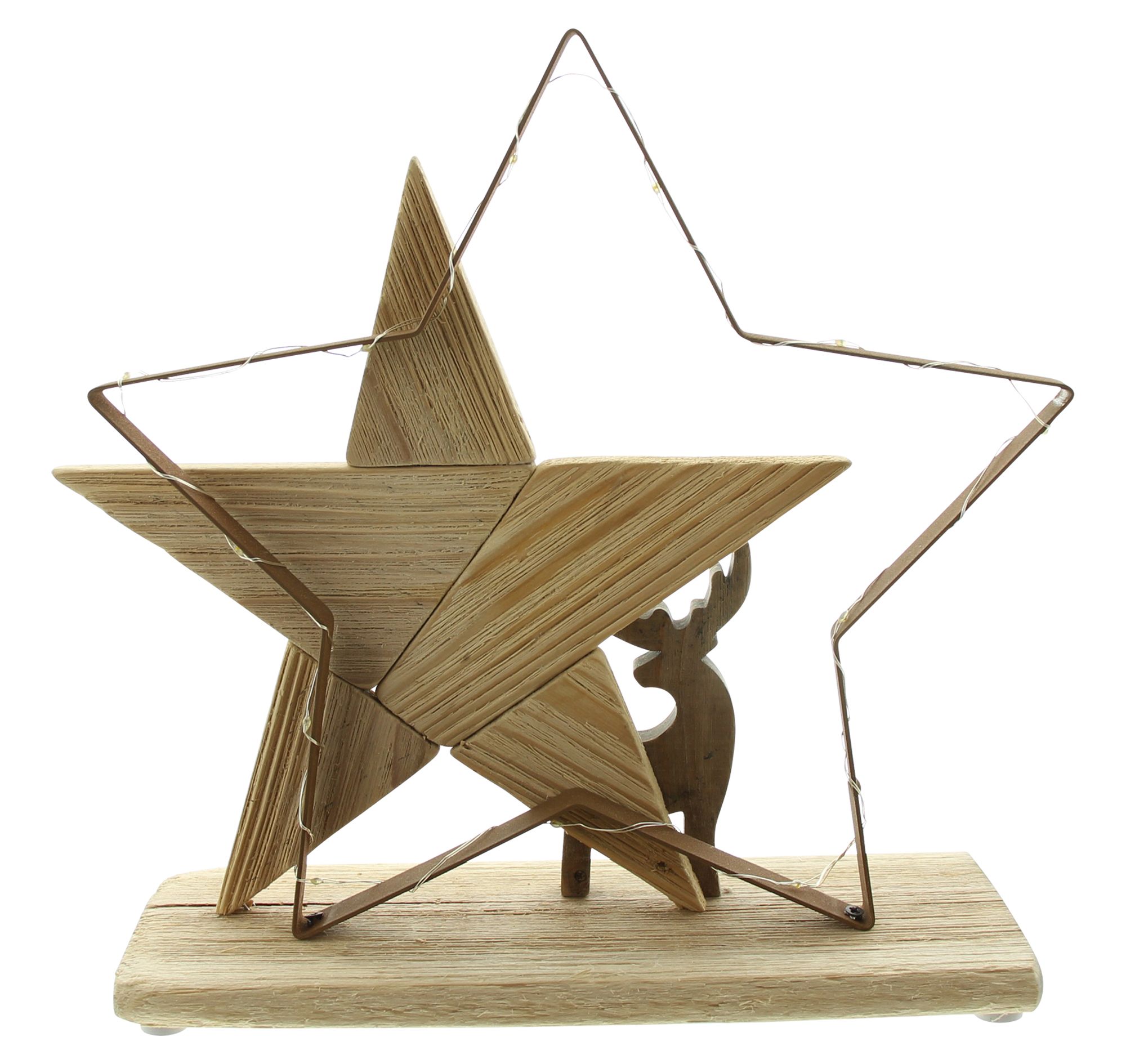 Acheter Décoration LED "étoile lumineuse"  dans la boutique en ligne de Frank Flechtwaren pour Noël