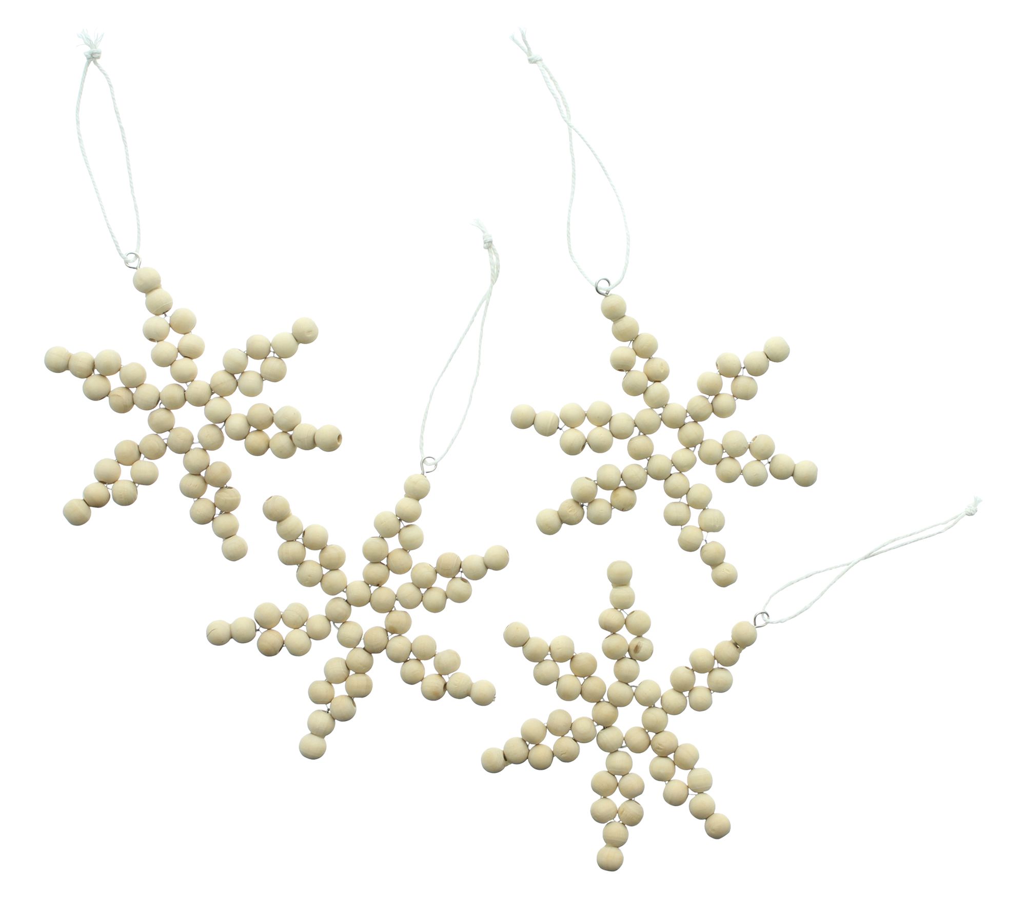 Acheter Lot de 4 suspensions étoile "style bohème"  dans la boutique en ligne de Frank Flechtwaren pour Noël