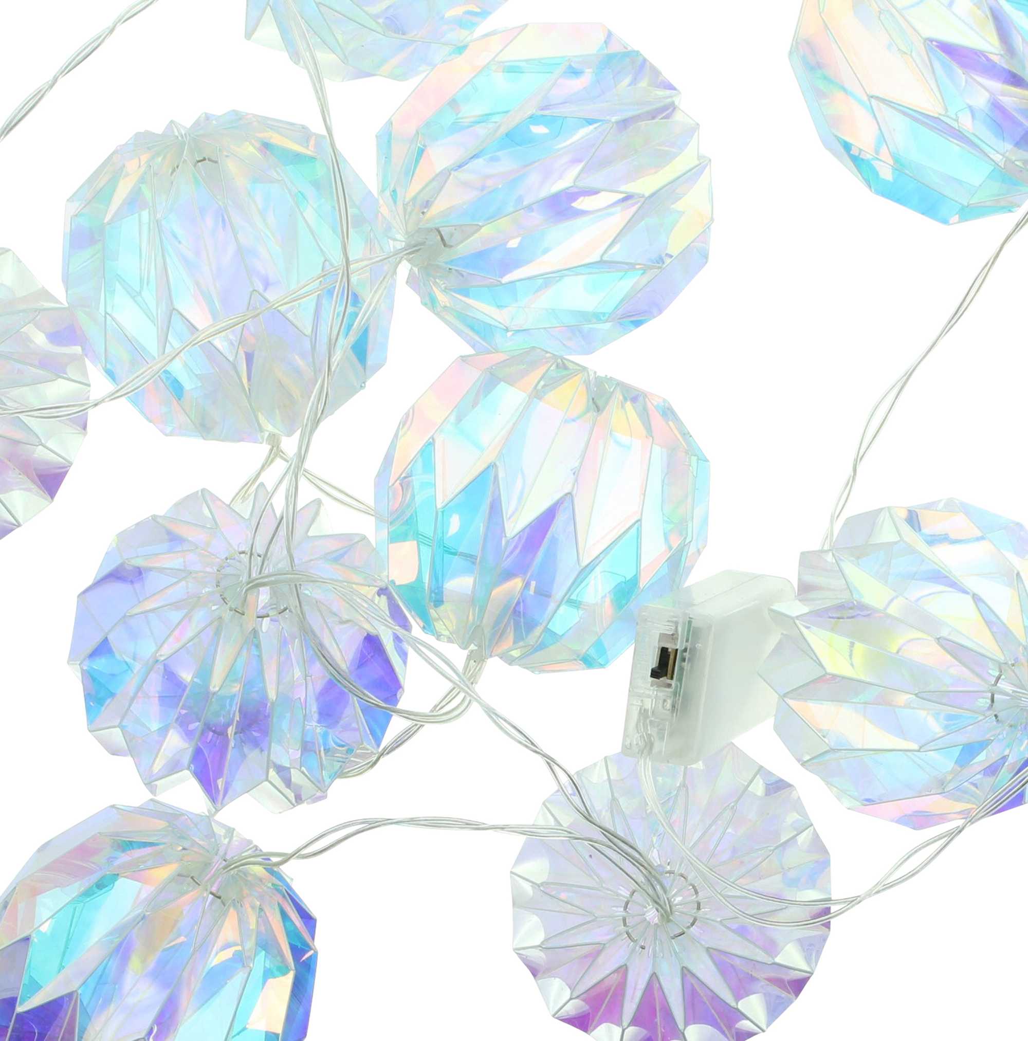 Acheter Guirlande LED "Rainbow-Balls"  dans la boutique en ligne de Frank Flechtwaren pour Guirlandes lumineuses LED