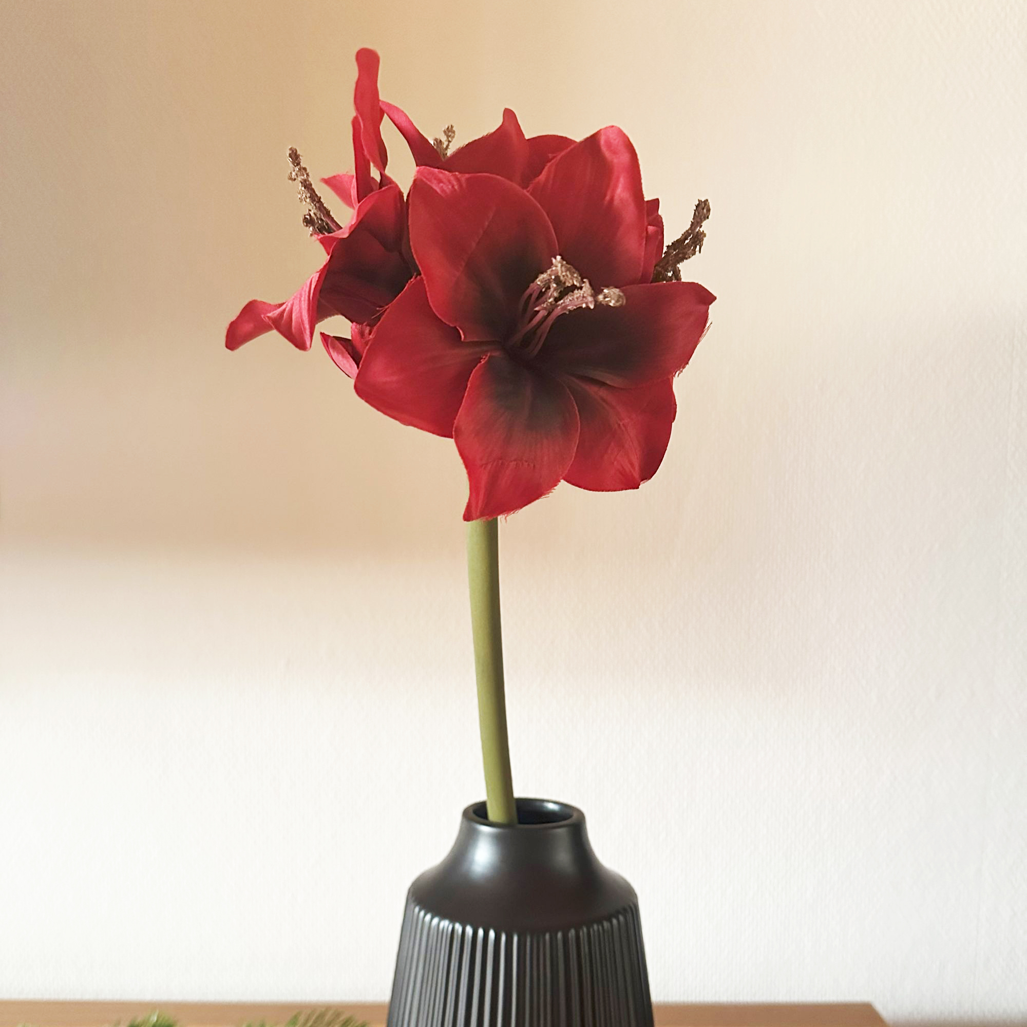 Acheter Fleur artificielle "Amaryllis", rouge  dans la boutique en ligne de Frank Flechtwaren