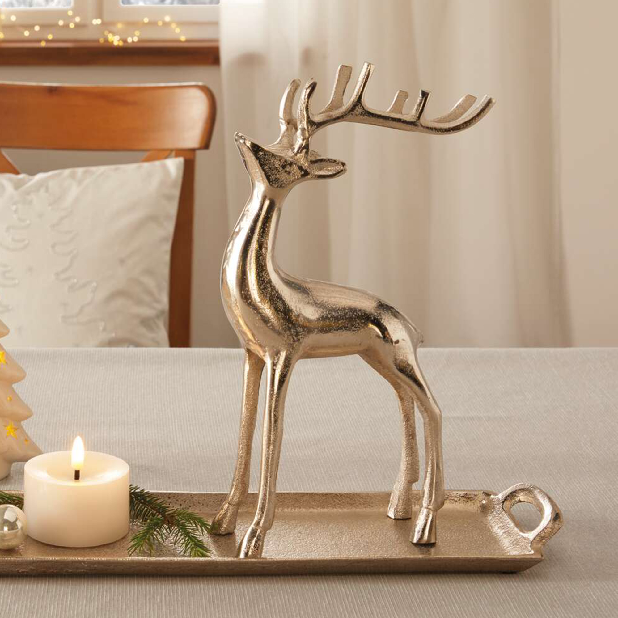 Acheter Renne "brillance argentée"  dans la boutique en ligne de Frank Flechtwaren