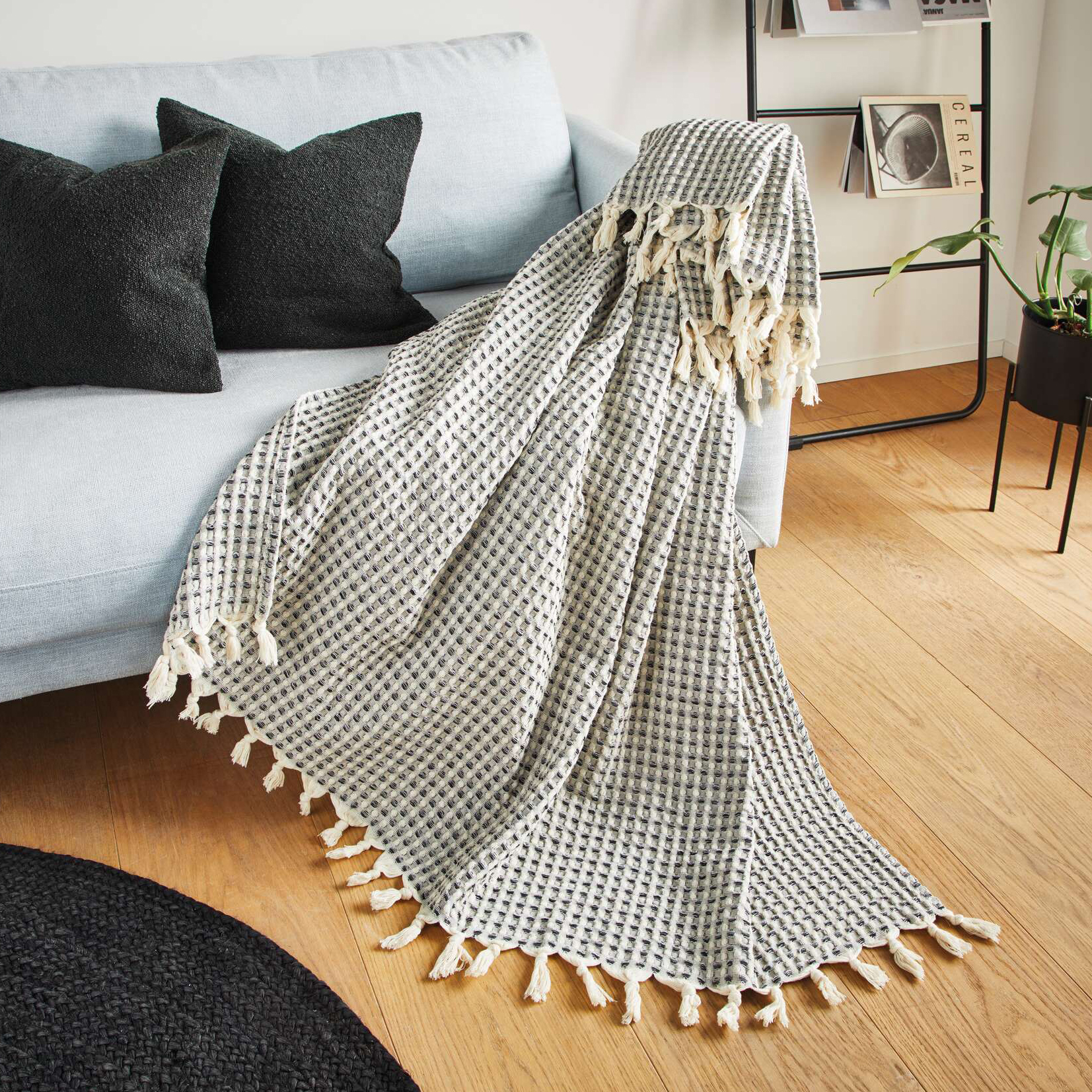 Acheter Plaid "gaufré"  dans la boutique en ligne de Frank Flechtwaren pour Automne
