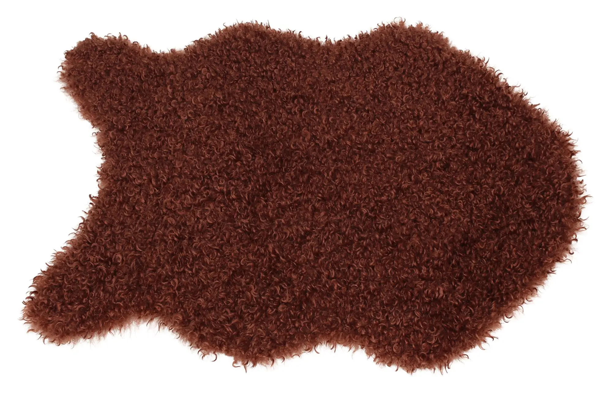 Acheter Fourrure synthétique "Rusty Curls"  dans la boutique en ligne de Frank Flechtwaren pour Fourrures &amp; peaux synthétiques