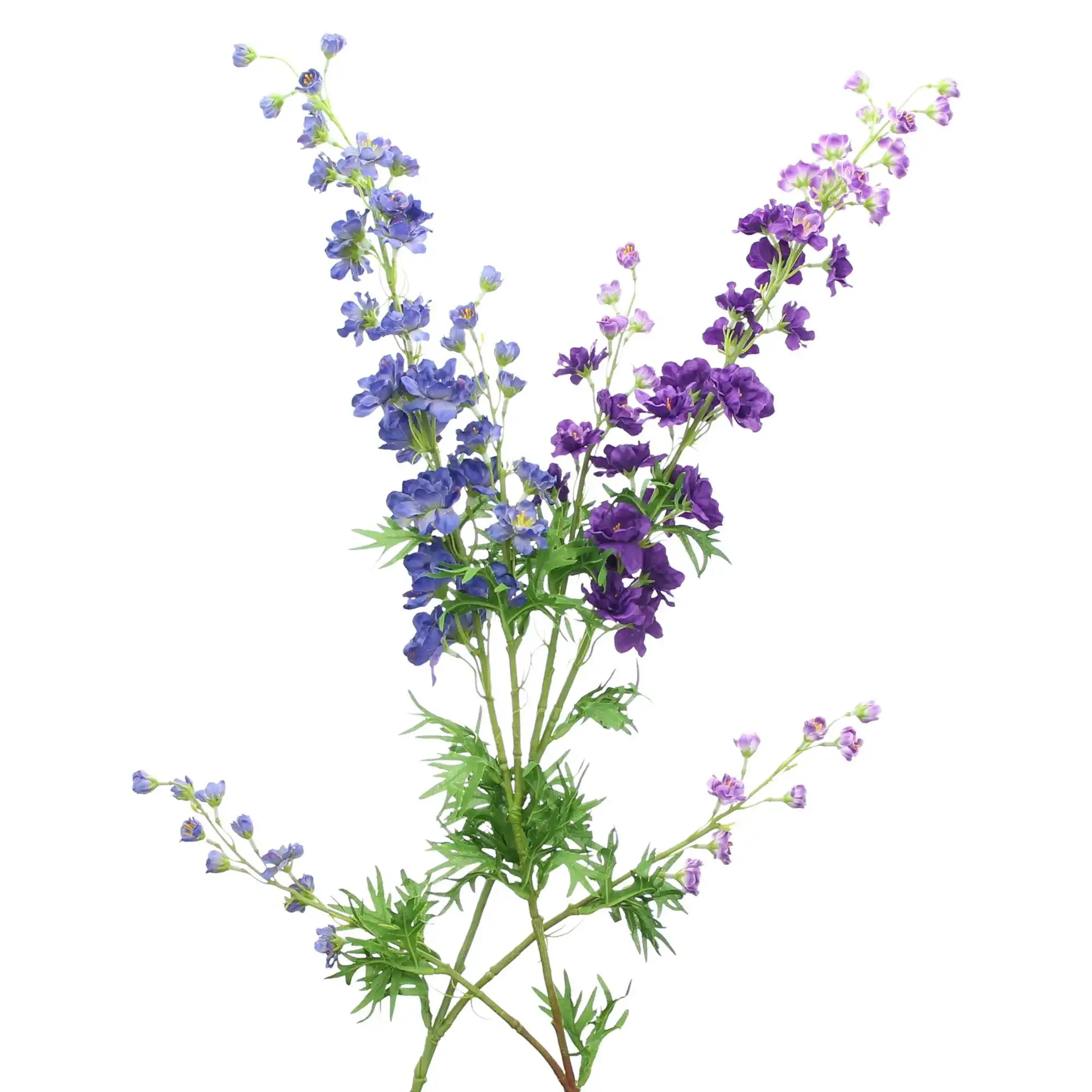 Acheter Lot de 2 fleurs "delphinium"  dans la boutique en ligne de Frank Flechtwaren pour Plantes artificielles