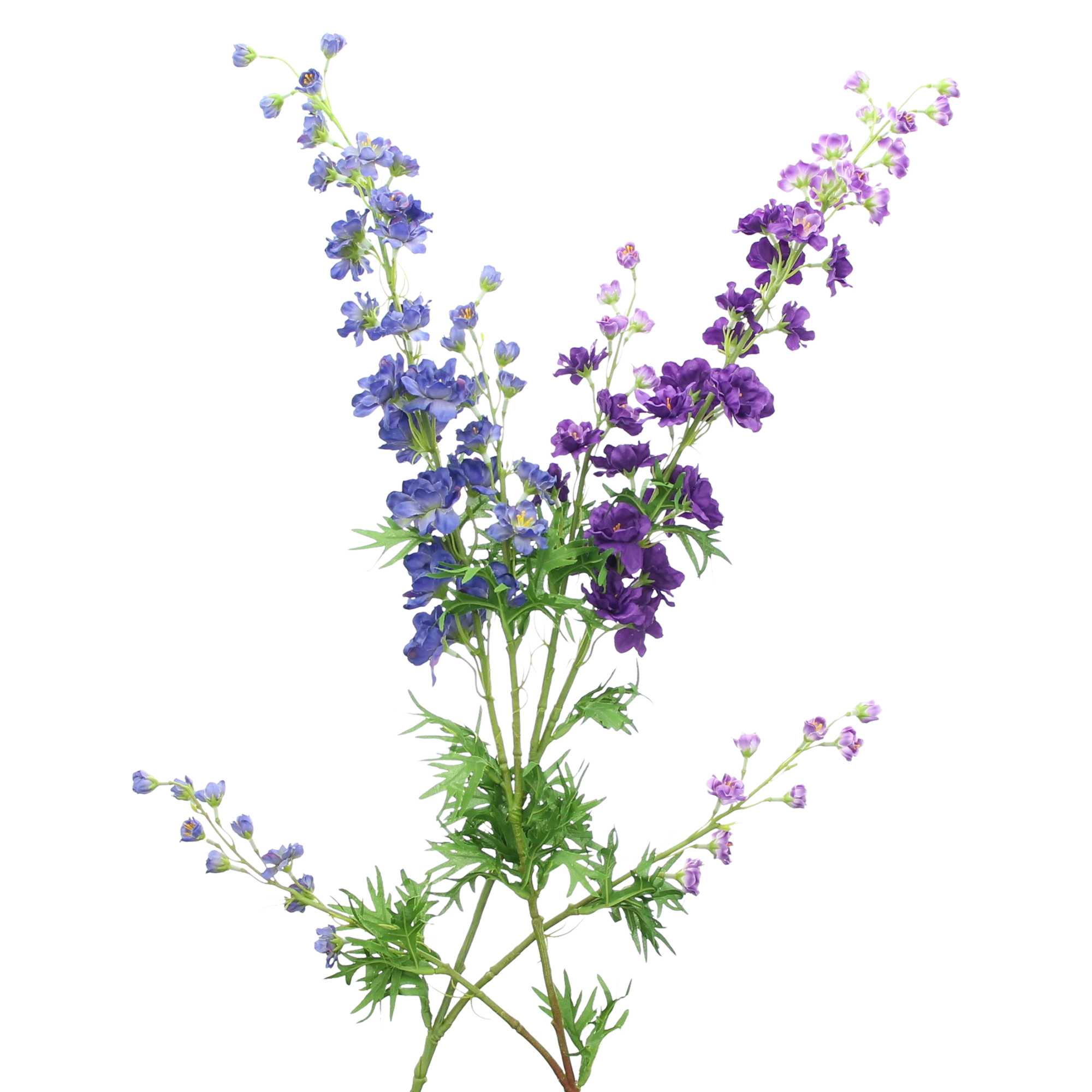 Acheter Lot de 2 fleurs "delphinium"  dans la boutique en ligne de Frank Flechtwaren pour Plantes artificielles