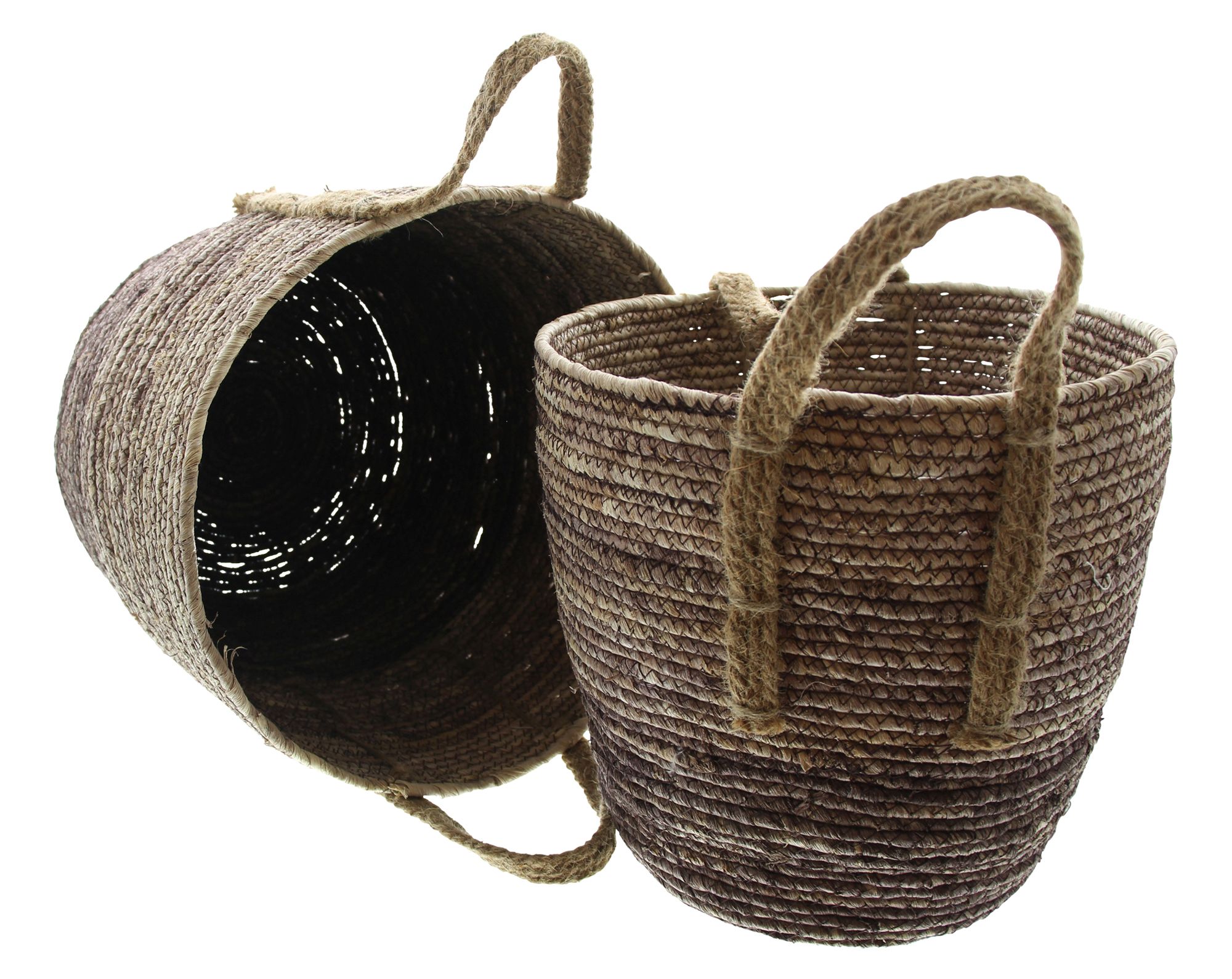 Acheter Lot de 2 corbeilles "Ibiza"  dans la boutique en ligne de Frank Flechtwaren pour Jardinières