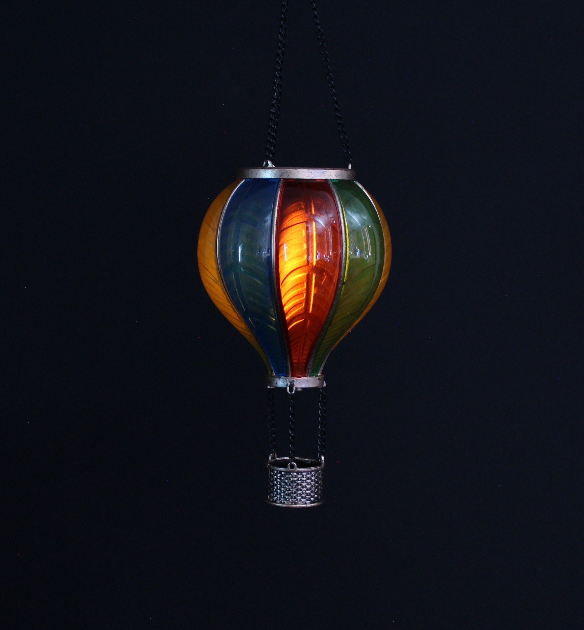 Acheter Déco solaire "mongolfière"  dans la boutique en ligne de Frank Flechtwaren pour Nouvel arrivage