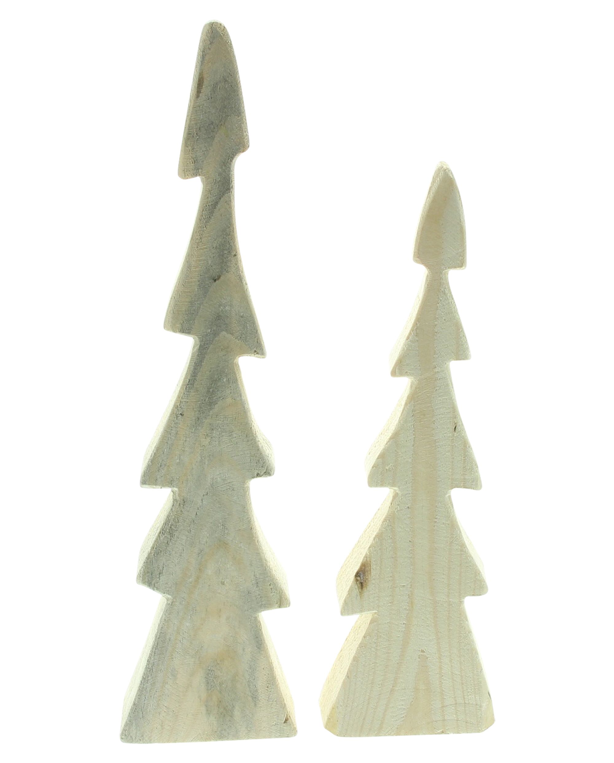 Acheter Lot de 2 décorations en bois "sapin"  dans la boutique en ligne de Frank Flechtwaren pour Sapins
