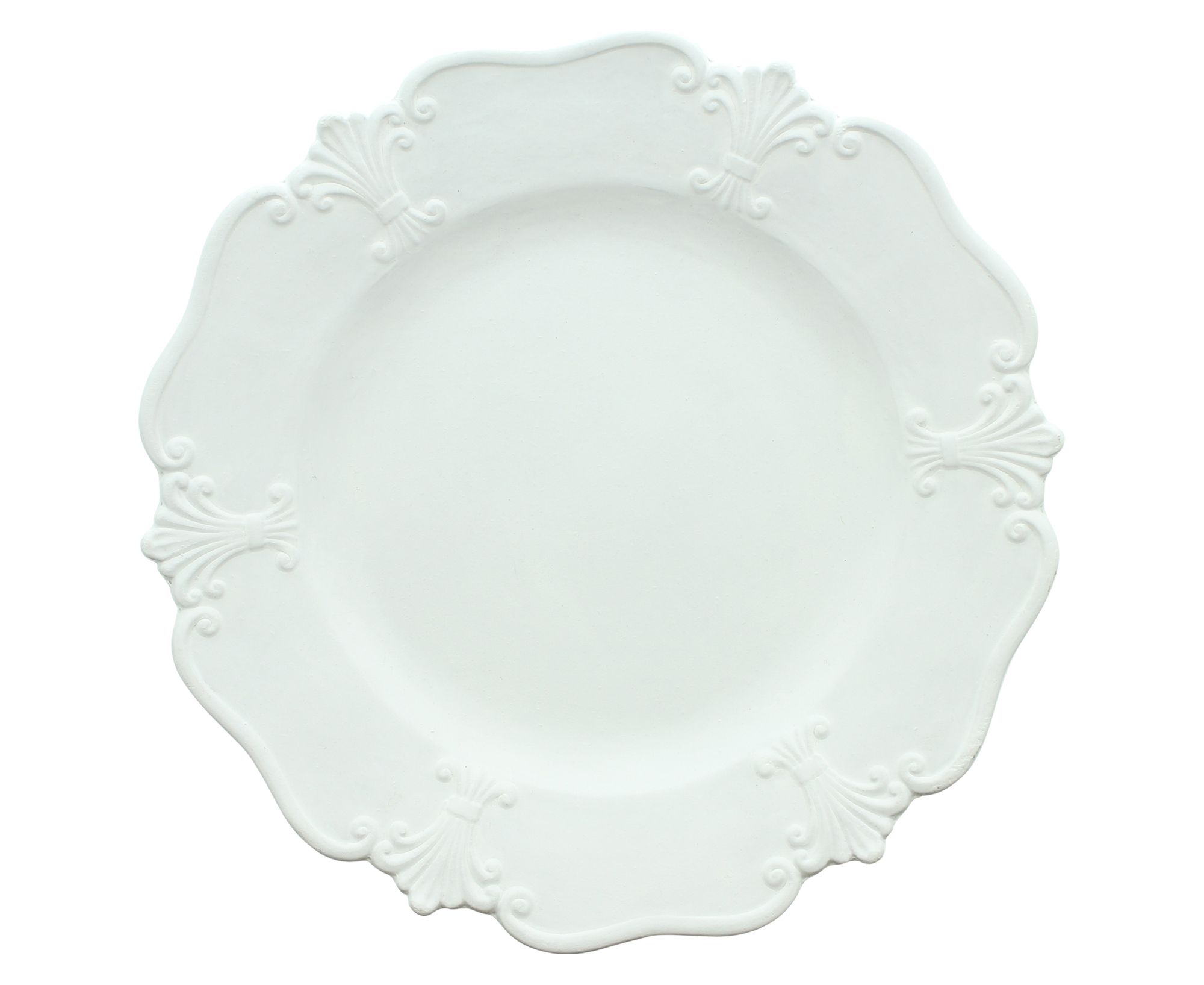 Acheter Assiette décorative "baroque"  dans la boutique en ligne de Frank Flechtwaren pour Bols et niveaux décoratifs