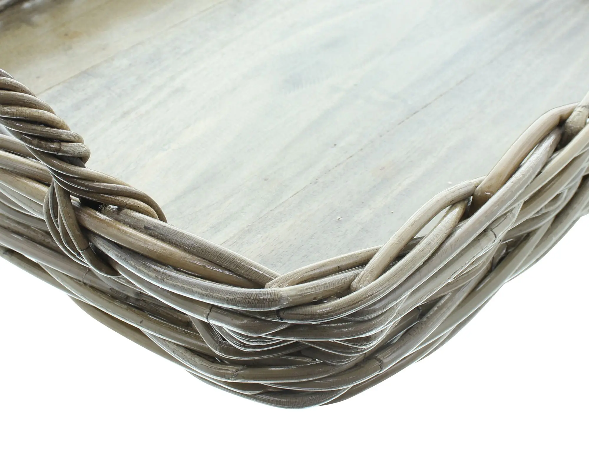 Acheter Plateau "Koboo Gris"  dans la boutique en ligne de Frank Flechtwaren pour Plateaux