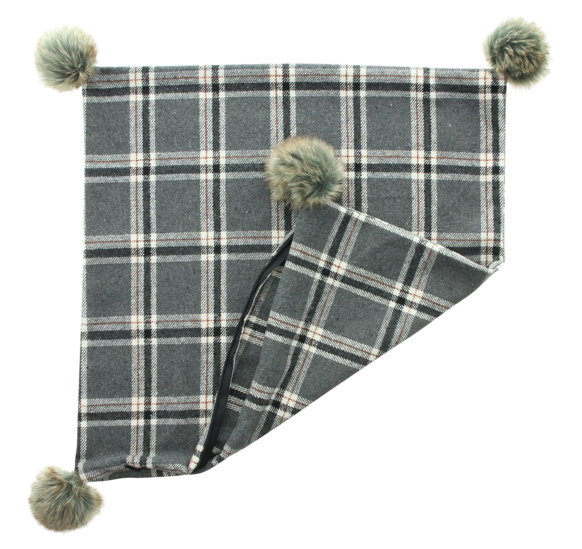 Acheter Housse de coussin "Greyish"  dans la boutique en ligne de Frank Flechtwaren pour Remplissages