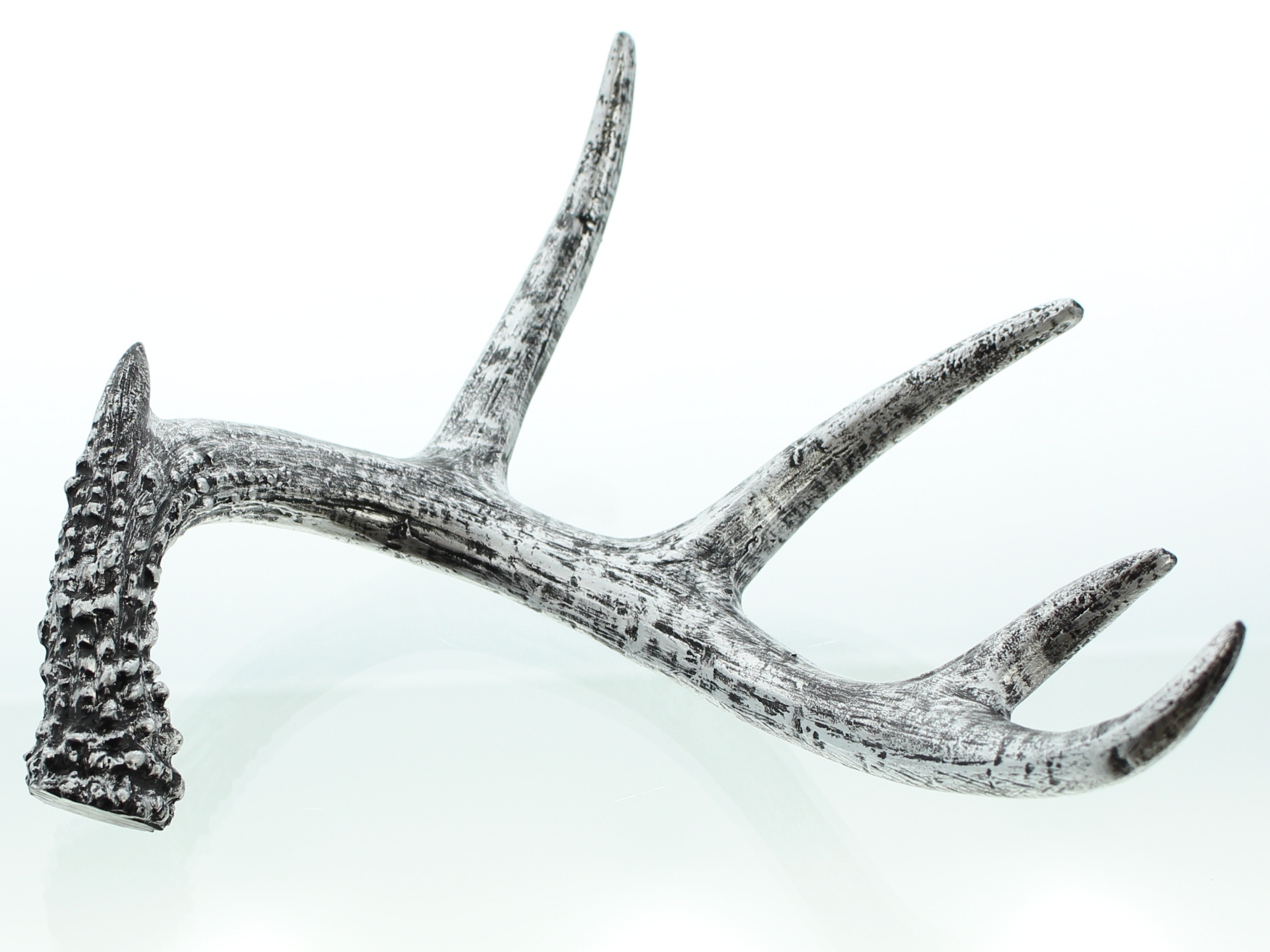 Acheter Lot de 2 bois de cerf "argenté"  dans la boutique en ligne de Frank Flechtwaren pour Motif tendance cerf