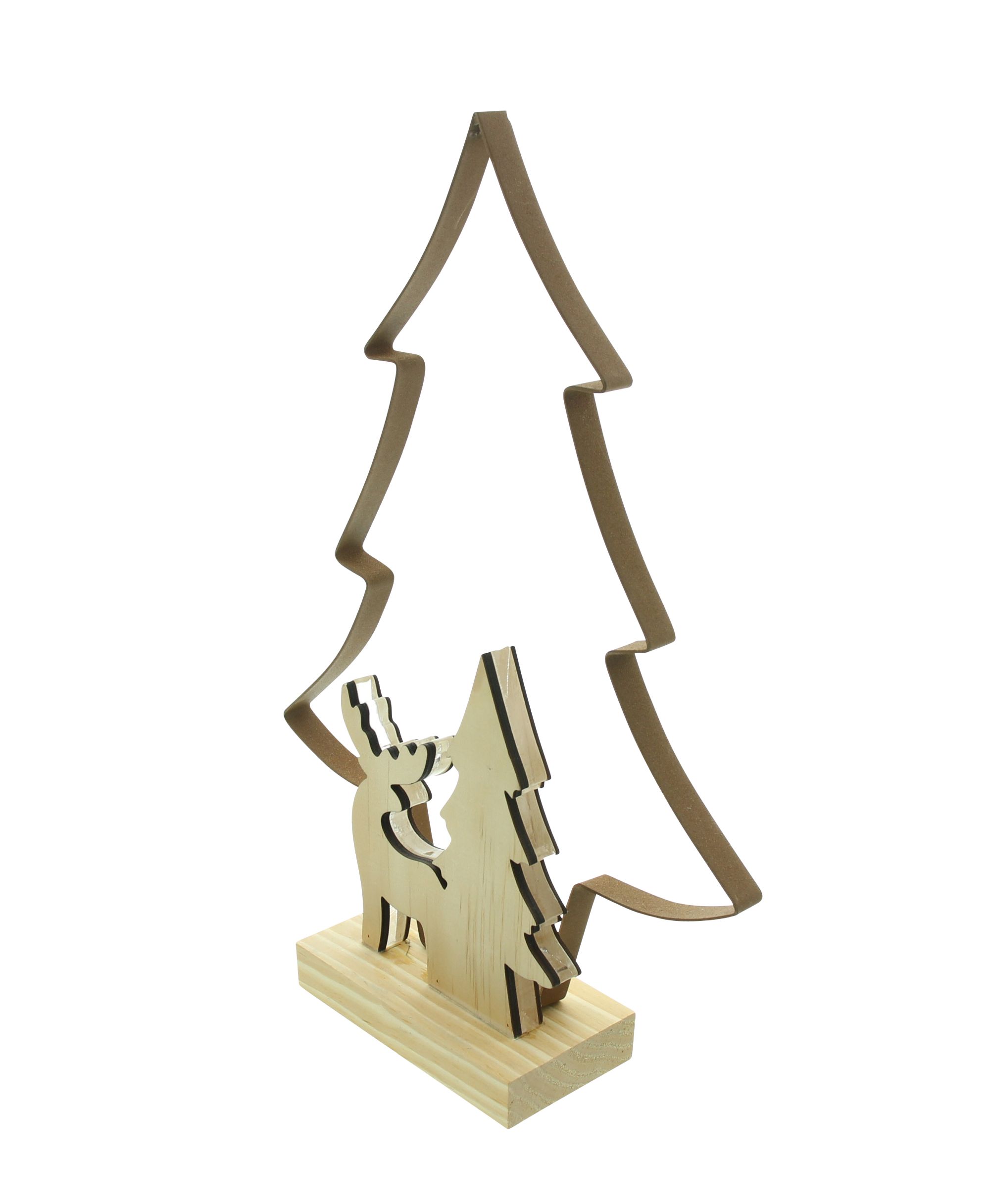 Acheter Décoration LED "sapin en métal"  dans la boutique en ligne de Frank Flechtwaren pour Noël