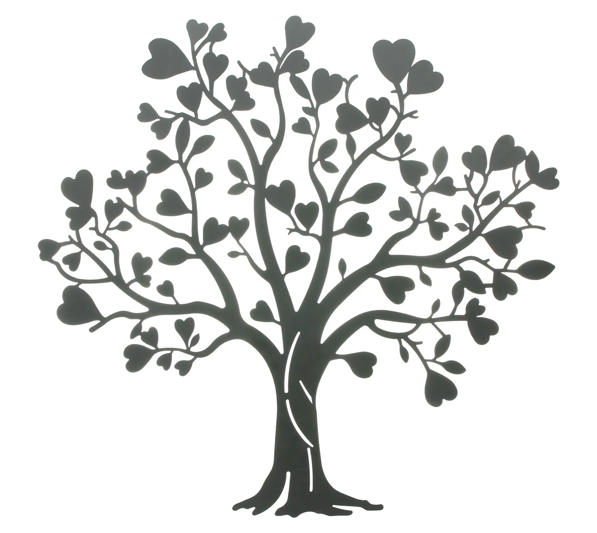 Acheter Déco murale "feuilles coeur"  dans la boutique en ligne de Frank Flechtwaren pour Décorations murales