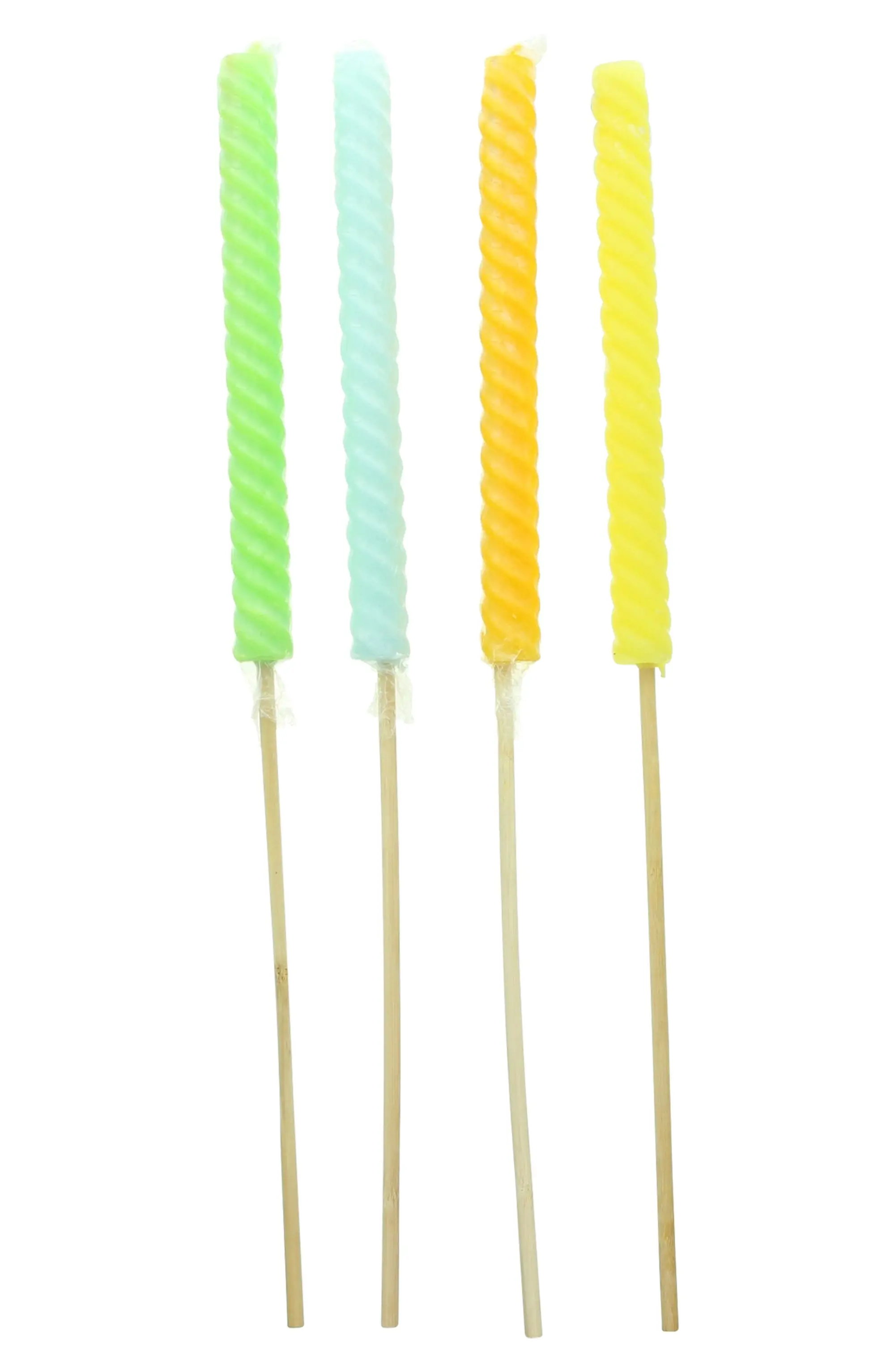 Acheter Lot de 4 bougies "torche"  dans la boutique en ligne de Frank Flechtwaren pour Pâques