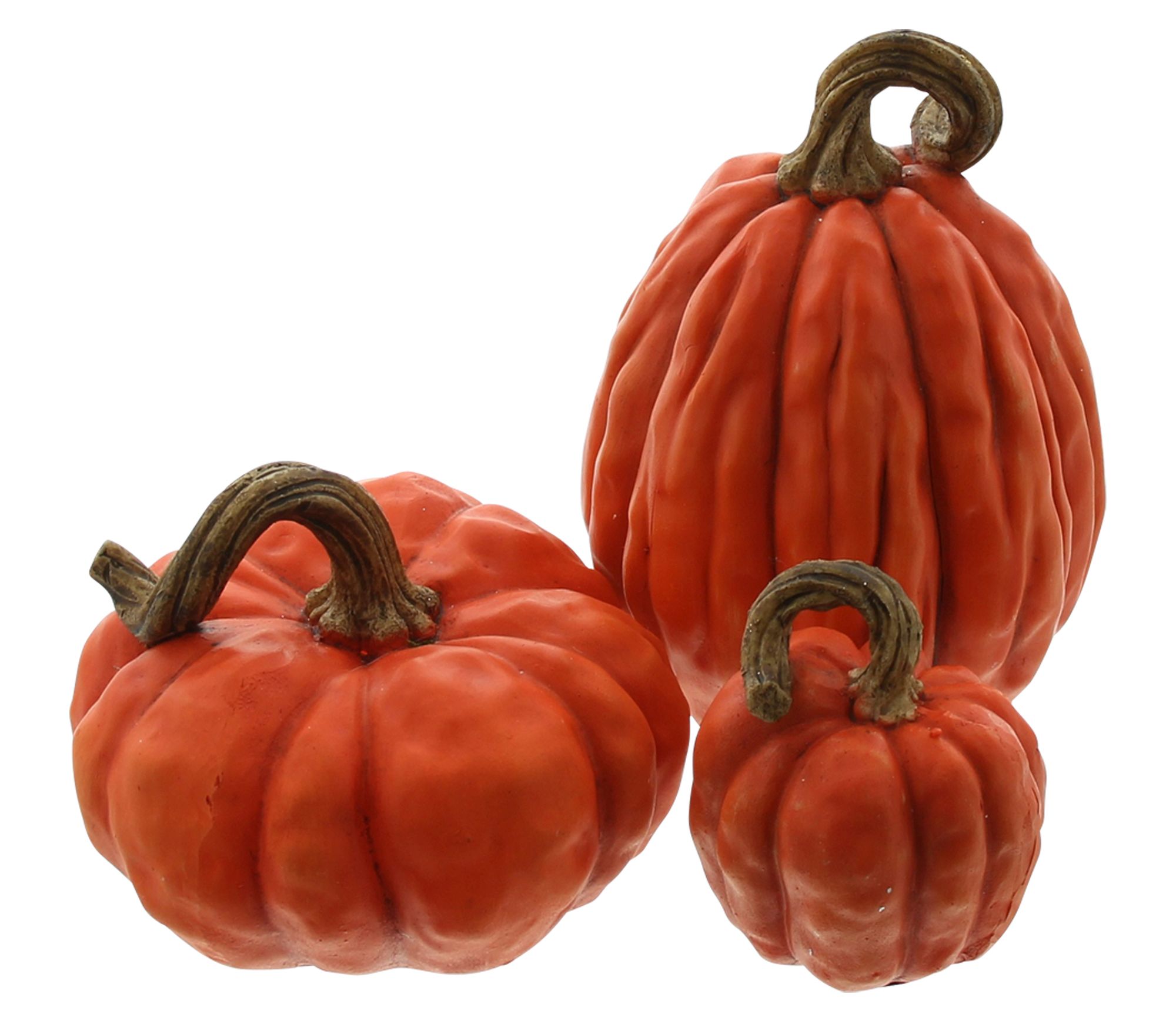 Acheter Lot de 3 citrouilles "orange"  dans la boutique en ligne de Frank Flechtwaren pour Halloween
