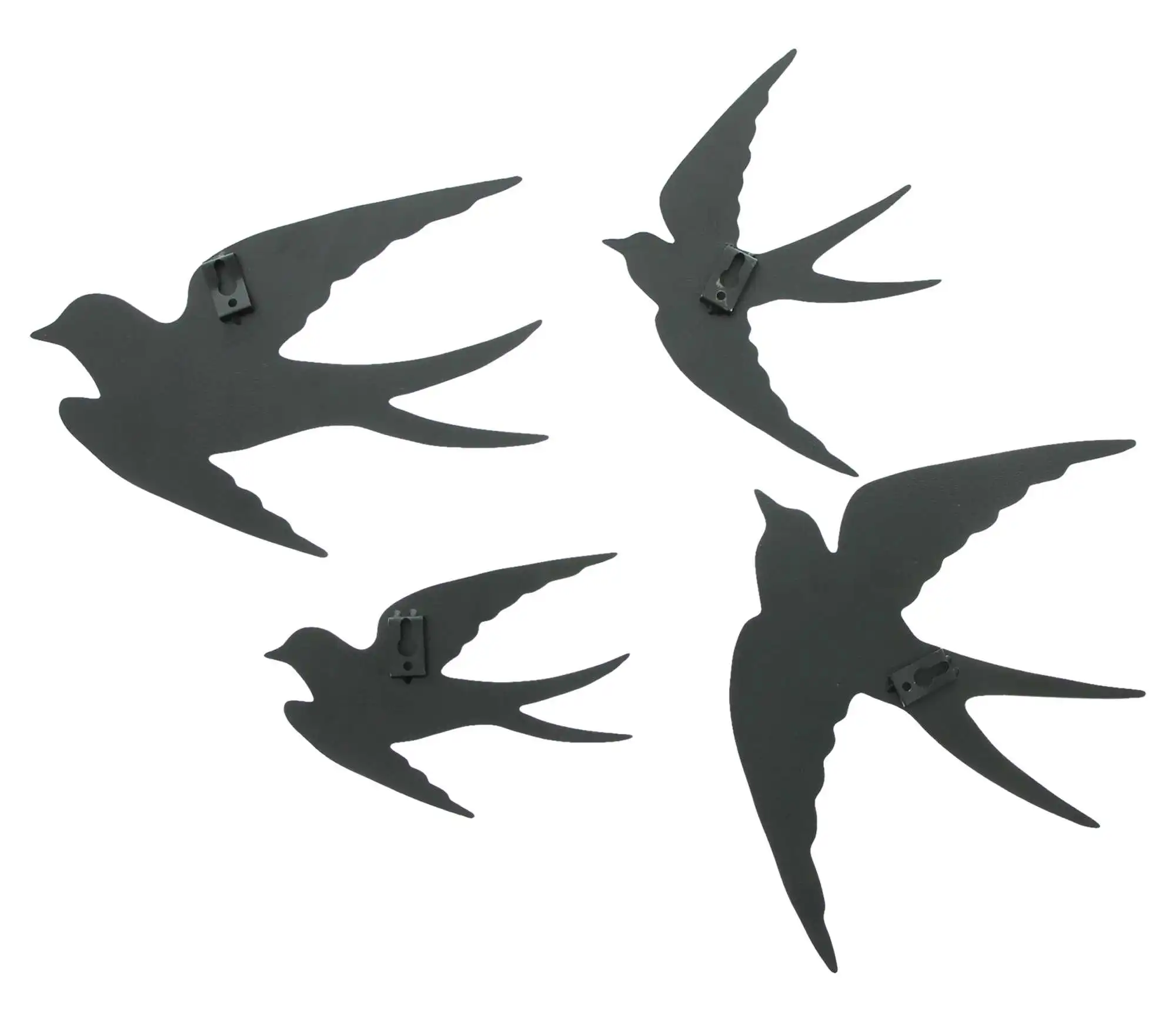 Acheter Lot de 4 suspensions murales "oiseaux"  dans la boutique en ligne de Frank Flechtwaren pour Décorations murales