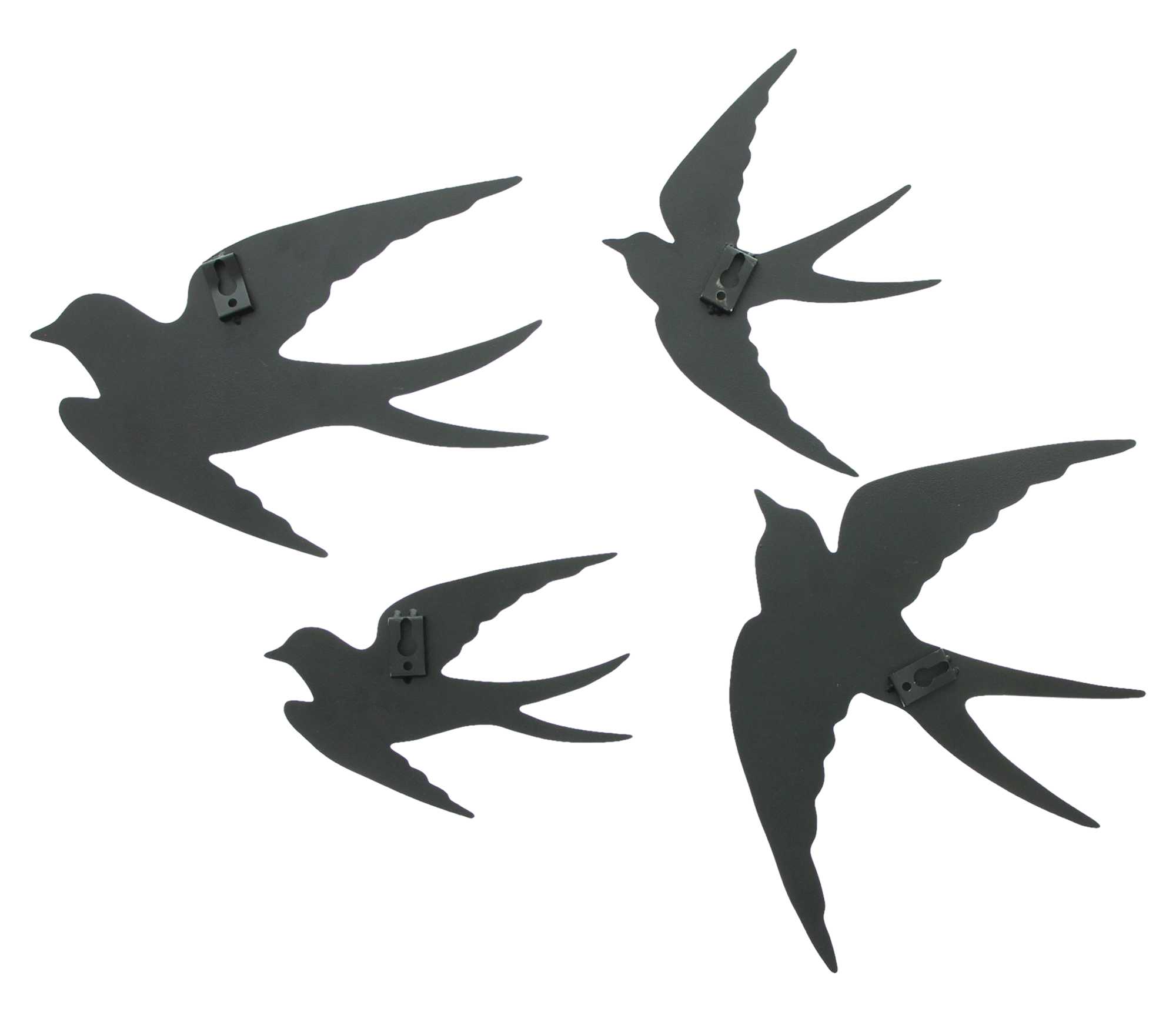 Acheter Lot de 4 suspensions murales "oiseaux"  dans la boutique en ligne de Frank Flechtwaren pour Décorations murales