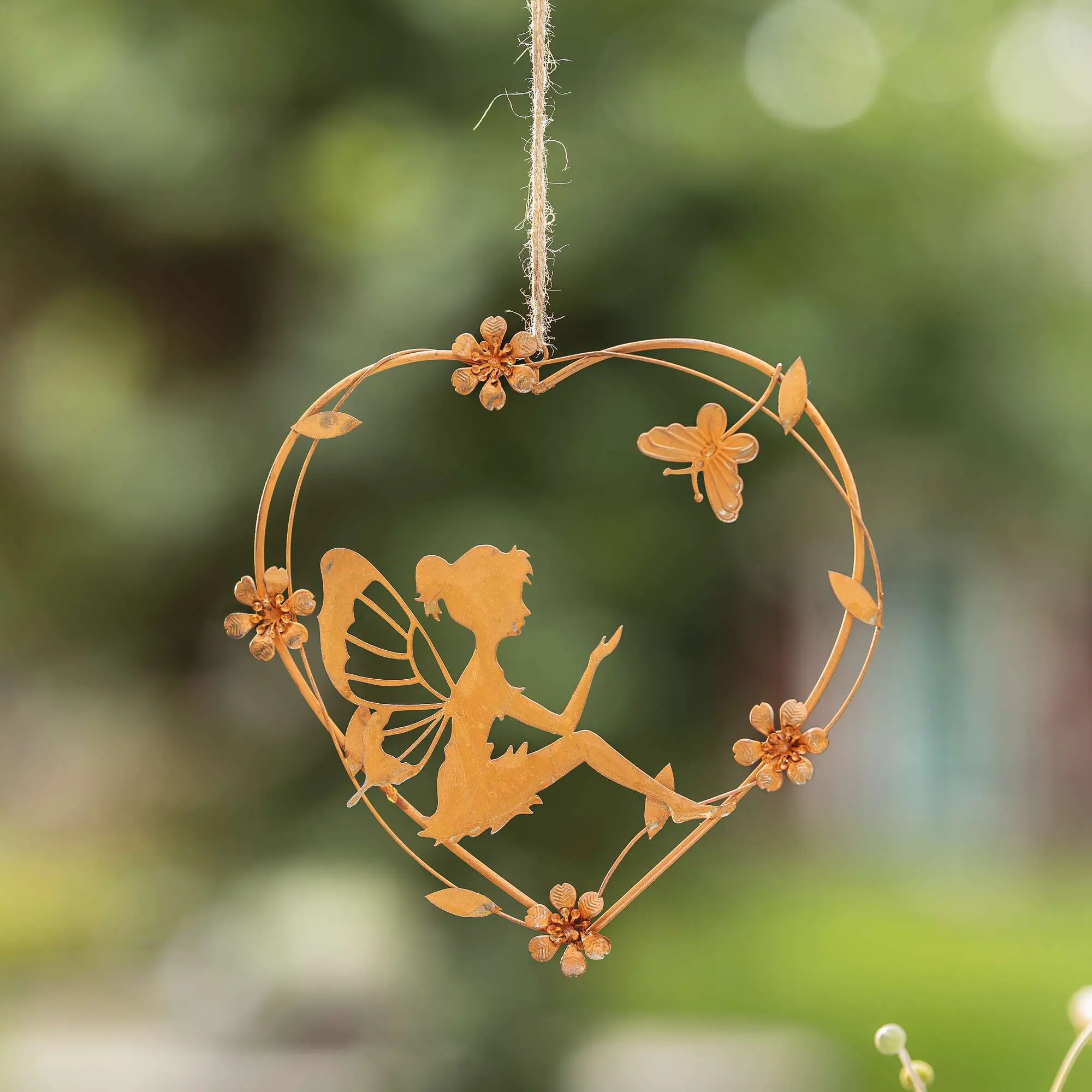 Acheter Suspension coeur "fée"  dans la boutique en ligne de Frank Flechtwaren