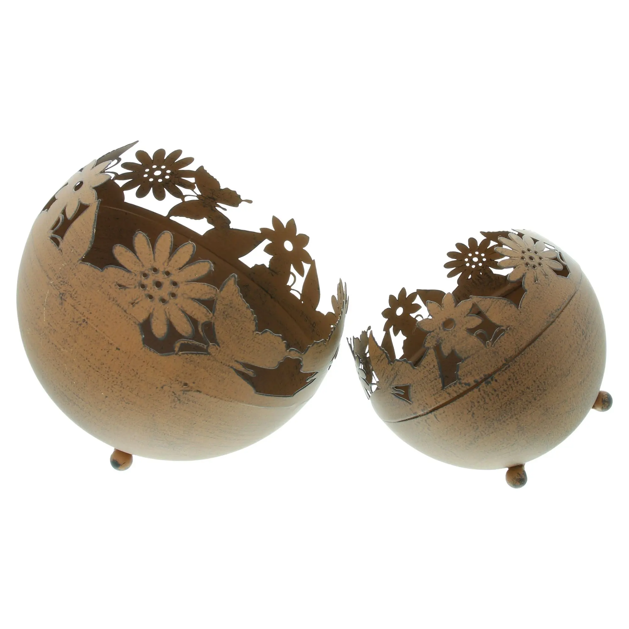 Acheter Lot de 2 photophores "prairie"  dans la boutique en ligne de Frank Flechtwaren pour Pâques