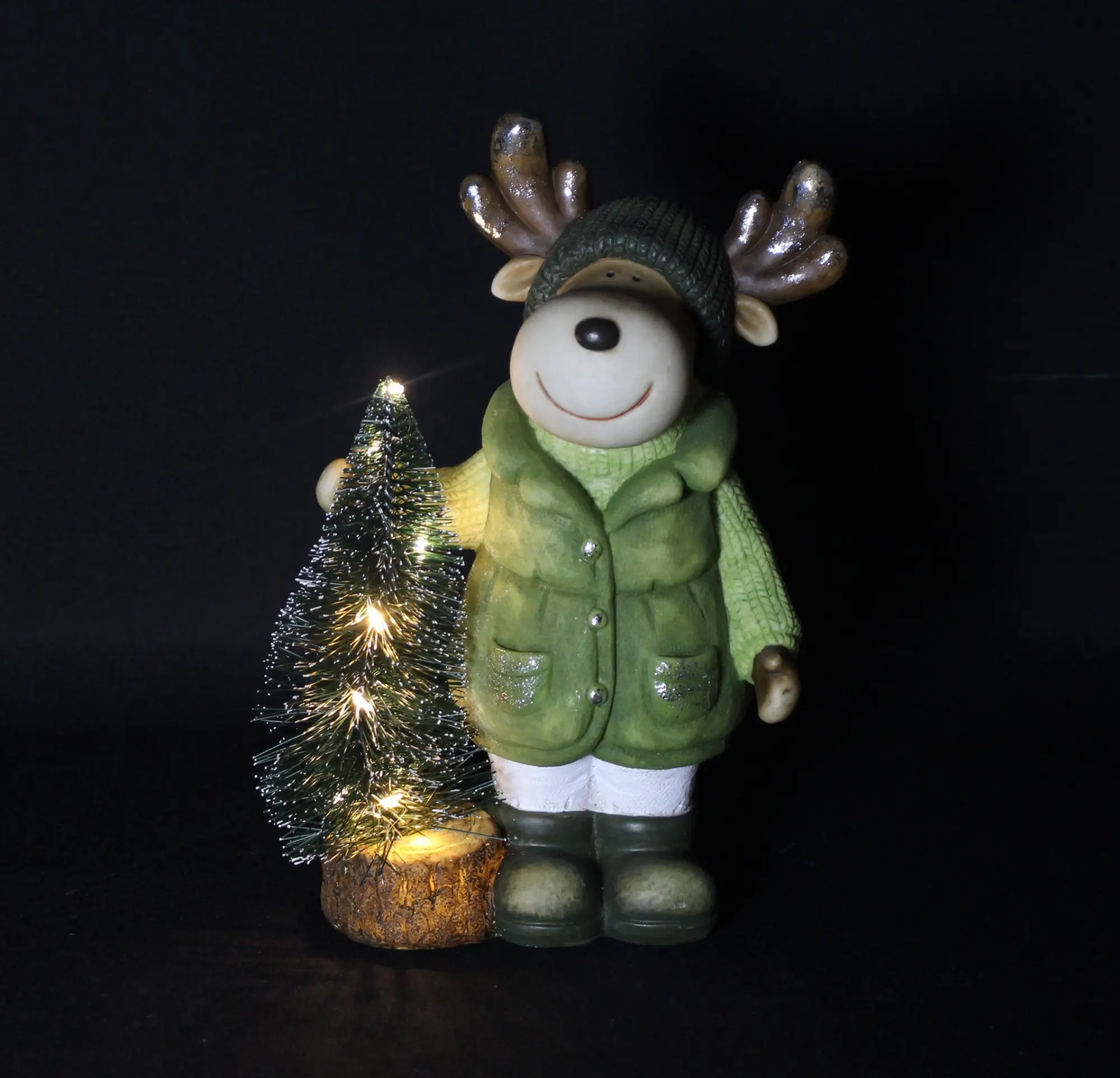 Acheter Élan LED " Sapin"  dans la boutique en ligne de Frank Flechtwaren pour Figurines