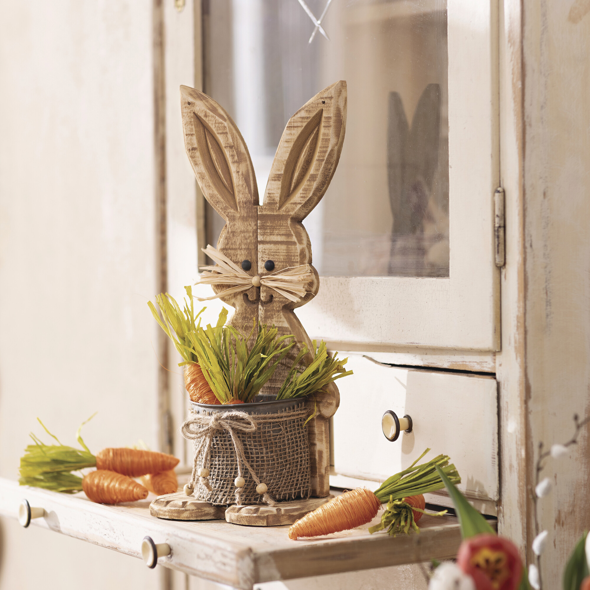 Acheter Lot de 9 carottes de décoration  dans la boutique en ligne de Frank Flechtwaren