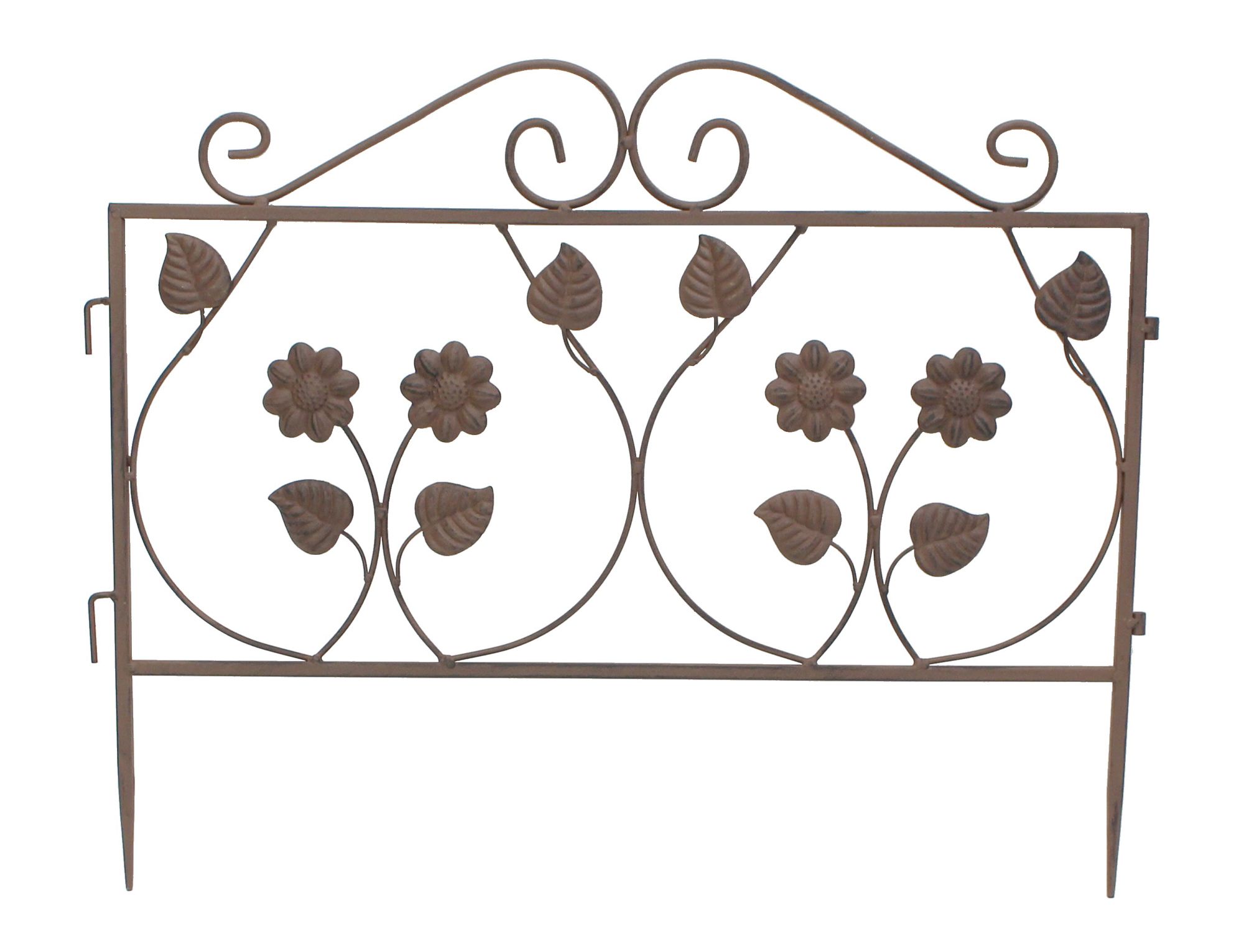 Acheter Élément clôture décoratif "fleur" dans la boutique en ligne de Frank Flechtwaren pour Bordures & clôtures Acheter Élément clôture décoratif "fleur" dans la boutique en ligne de Frank Flechtwaren pour Bordures & clôtures