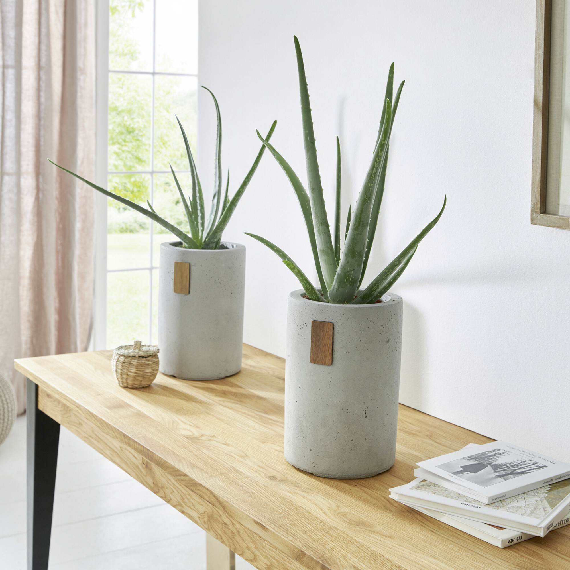 Acheter Vase décoratif "tube"  dans la boutique en ligne de Frank Flechtwaren