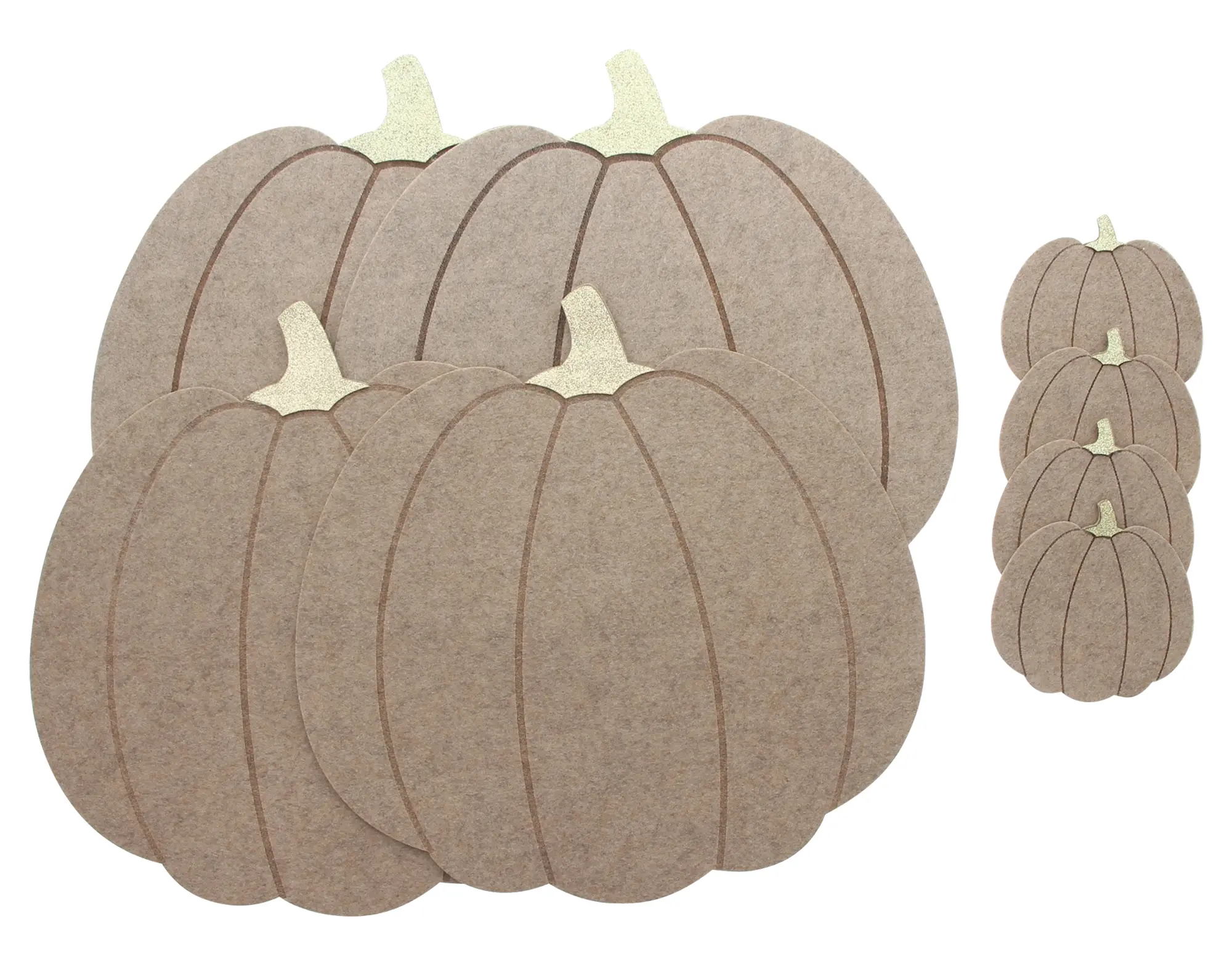 Acheter Set de table "citrouille", 8 pcs  dans la boutique en ligne de Frank Flechtwaren pour Sets de table
