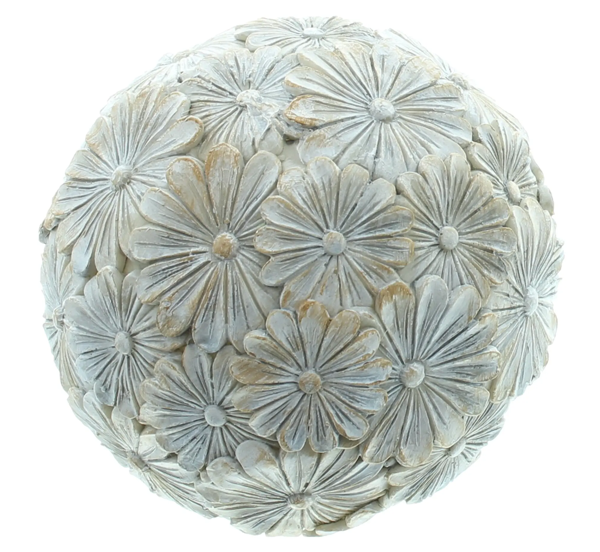 Acheter Lot de 2 boules "fleurs"  dans la boutique en ligne de Frank Flechtwaren pour Boules décoratives