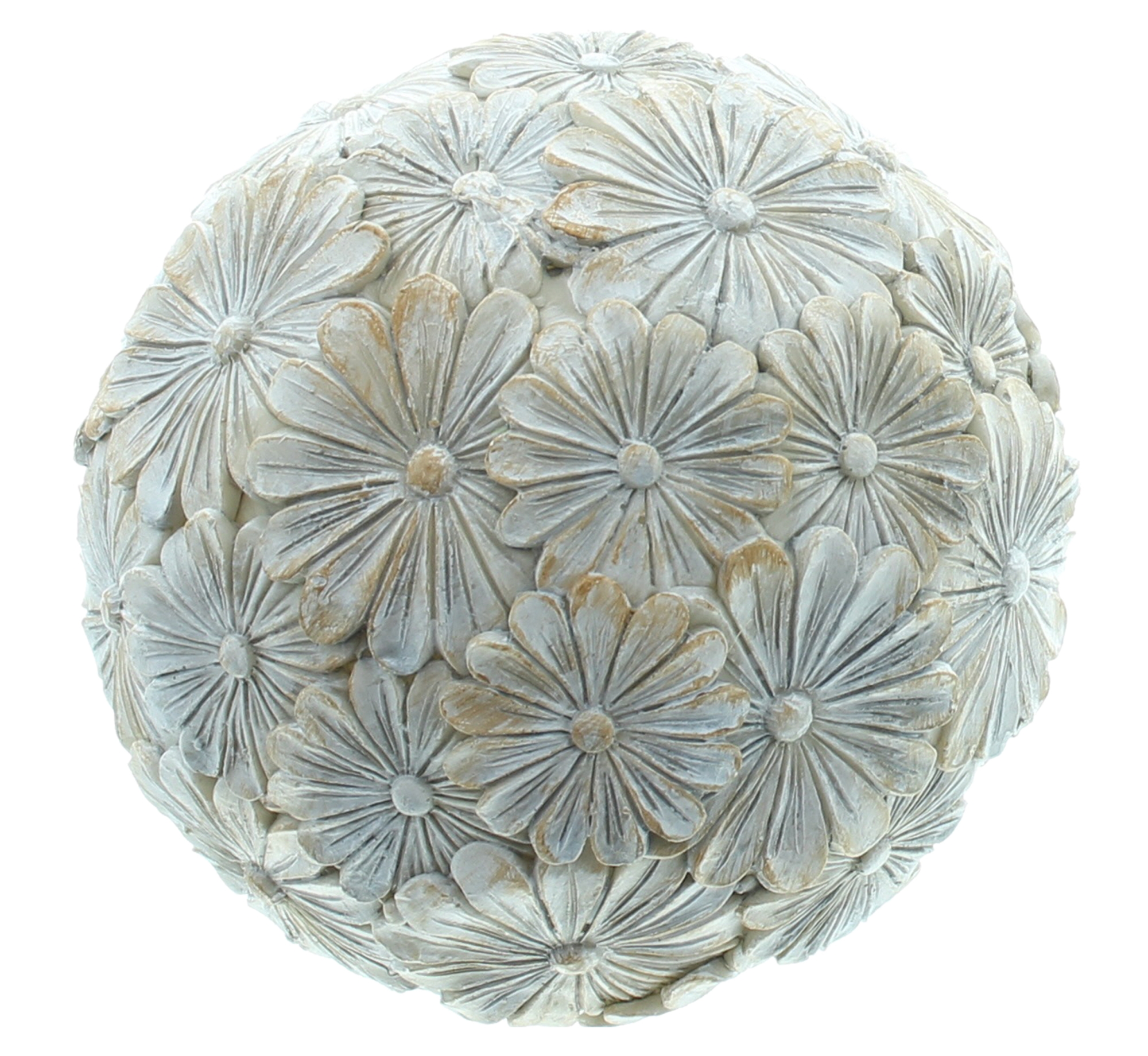 Acheter Lot de 2 boules "fleurs"  dans la boutique en ligne de Frank Flechtwaren pour Boules décoratives