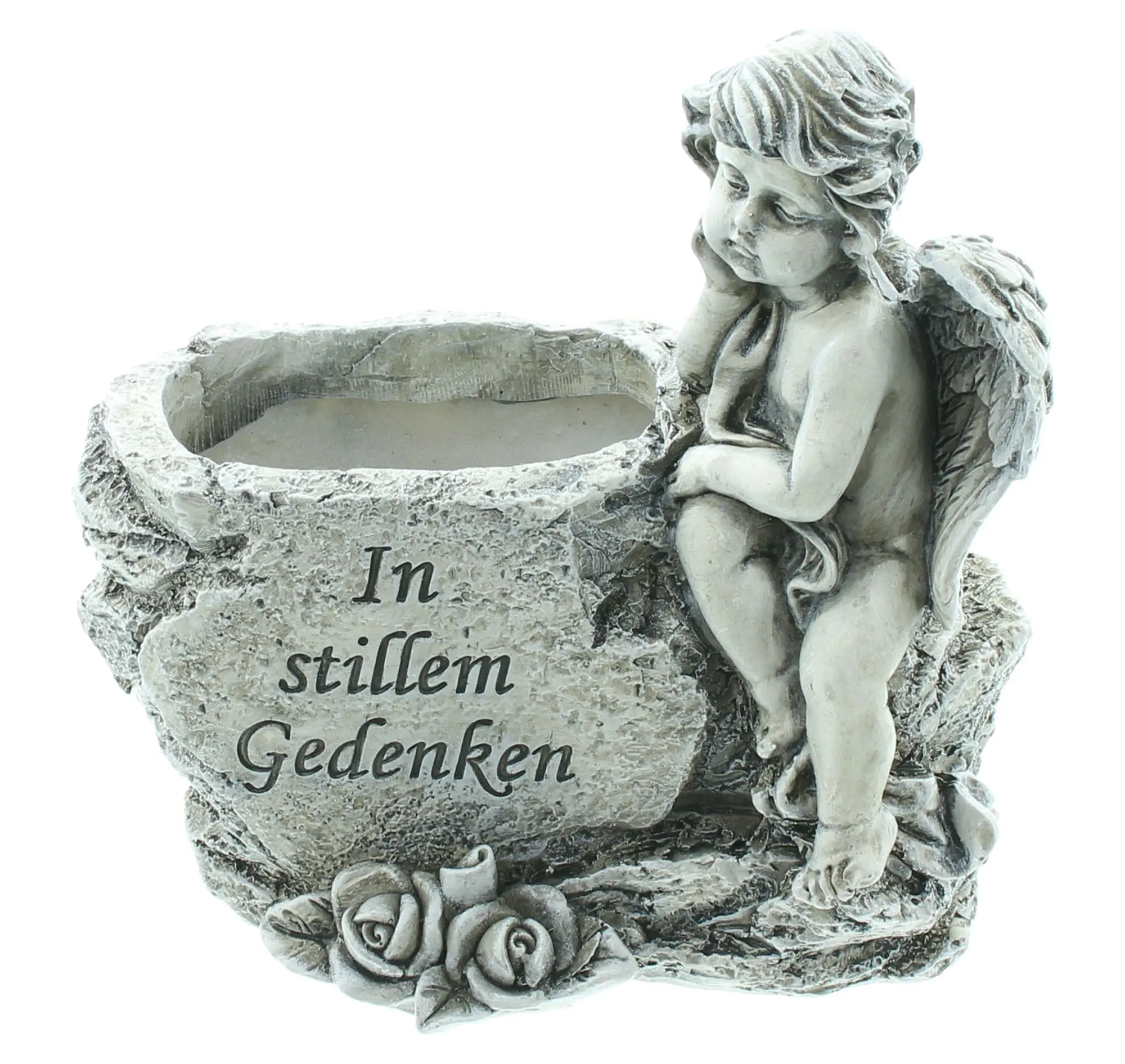 Acheter Jardinière "petit ange"  dans la boutique en ligne de Frank Flechtwaren pour Ornements funéraires