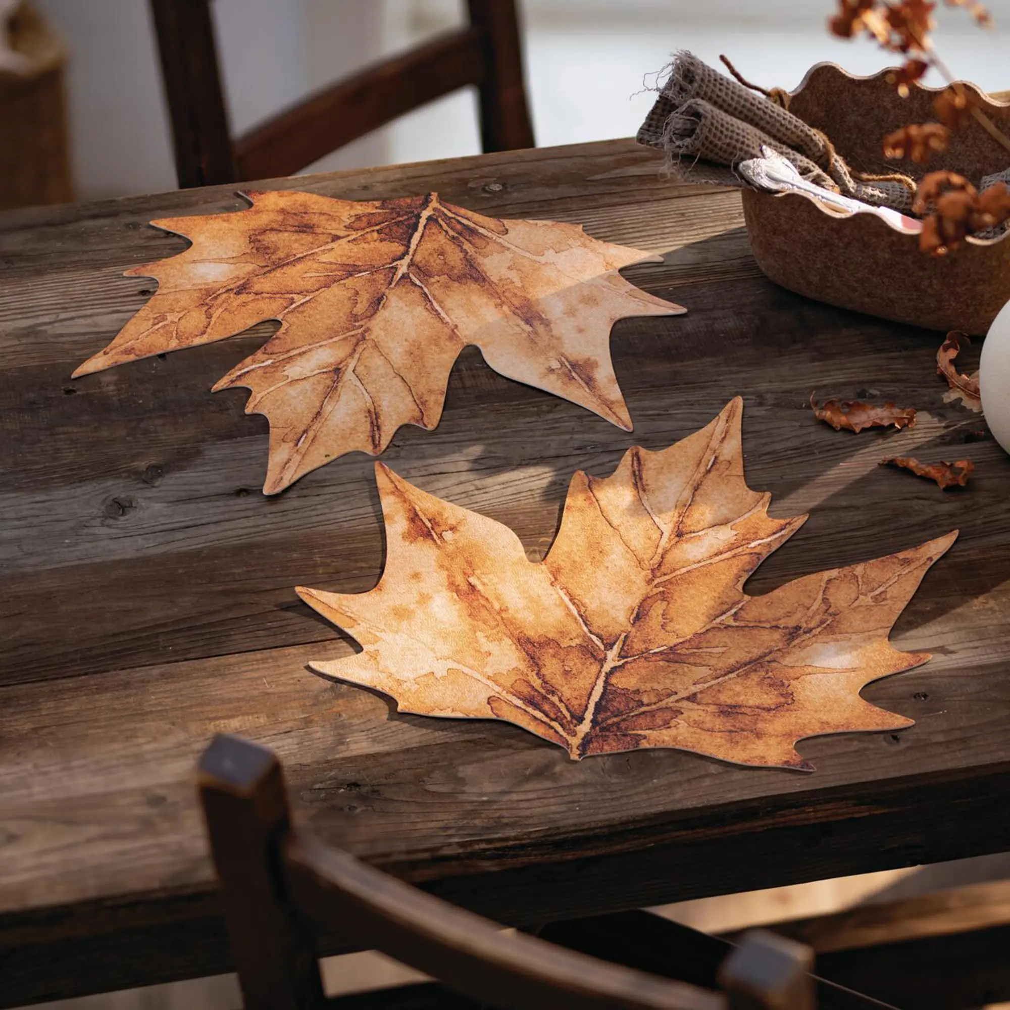 Acheter Set de table « Maple Leave », lot de 2 dans la boutique en ligne de Frank Flechtwaren