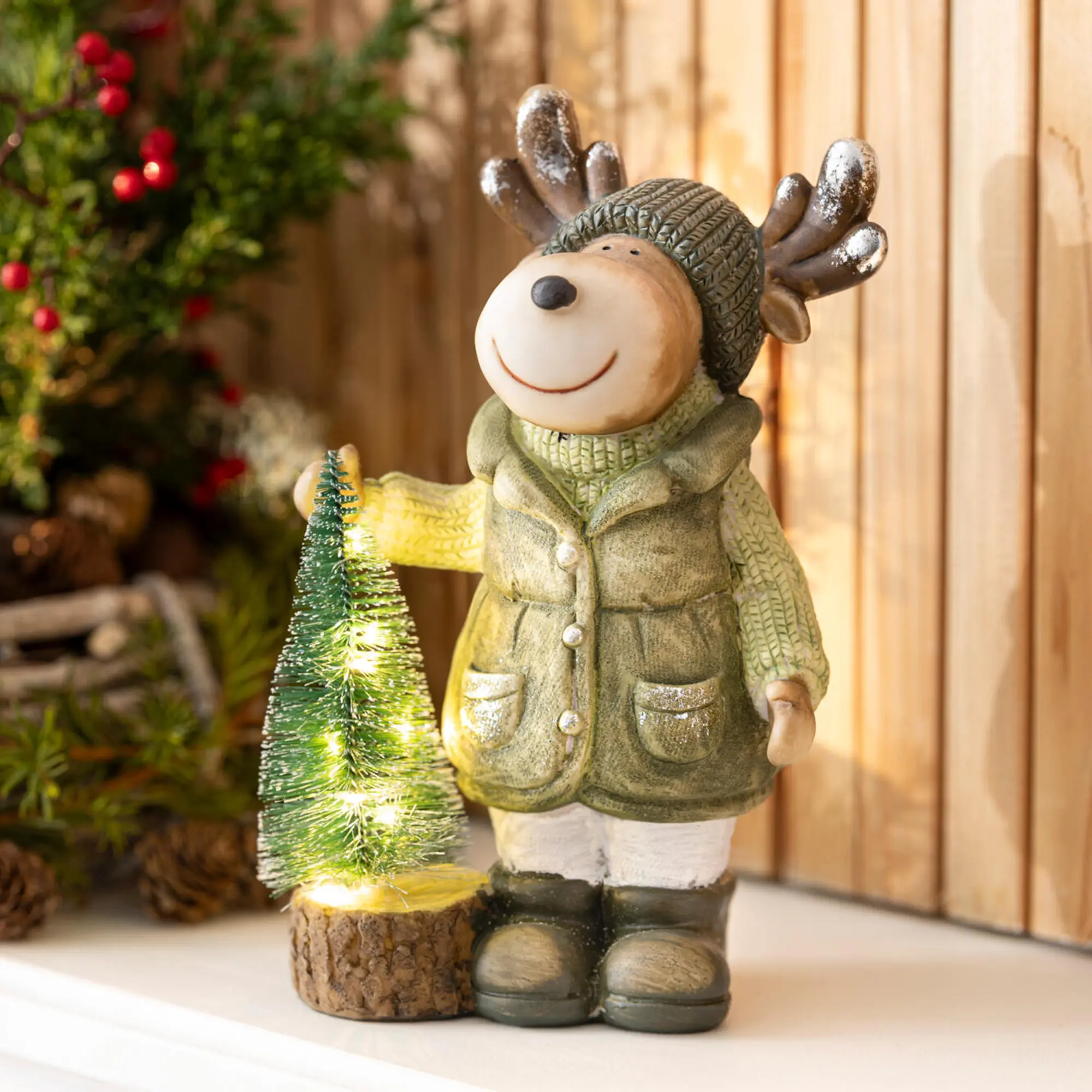 Acheter Élan LED " Sapin"  dans la boutique en ligne de Frank Flechtwaren pour Proche de la nature
