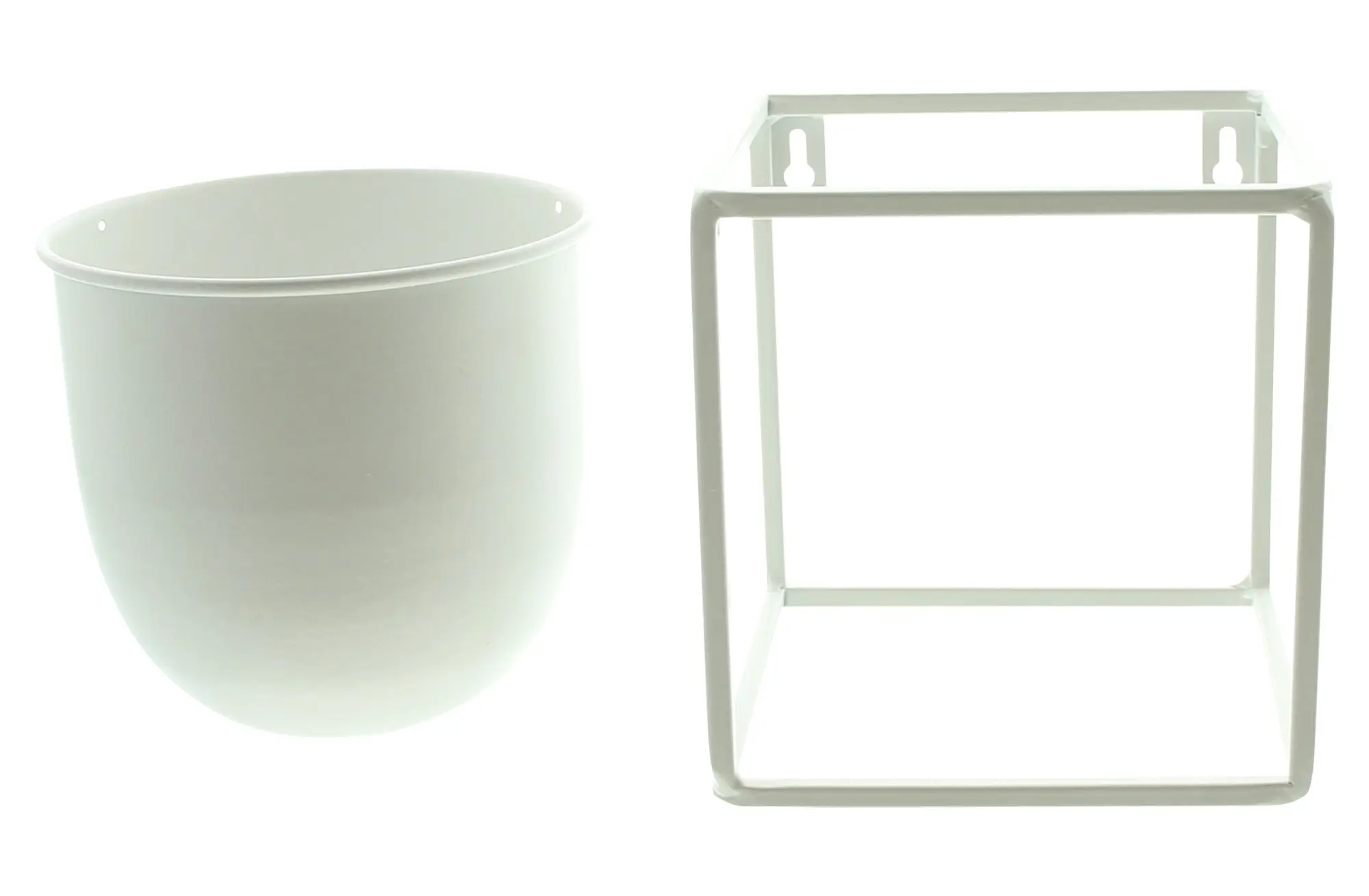 Acheter Jardinière murale "White", PM dans la boutique en ligne de Frank Flechtwaren pour Pots de fleurs Acheter Jardinière murale "White", PM dans la boutique en ligne de Frank Flechtwaren pour Pots de fleurs