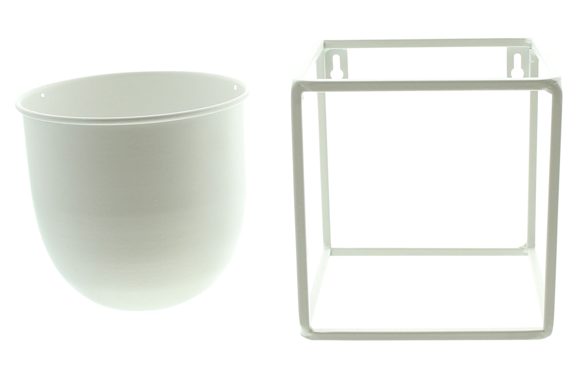 Acheter Jardinière murale "White", PM dans la boutique en ligne de Frank Flechtwaren pour Pots de fleurs Acheter Jardinière murale "White", PM dans la boutique en ligne de Frank Flechtwaren pour Pots de fleurs
