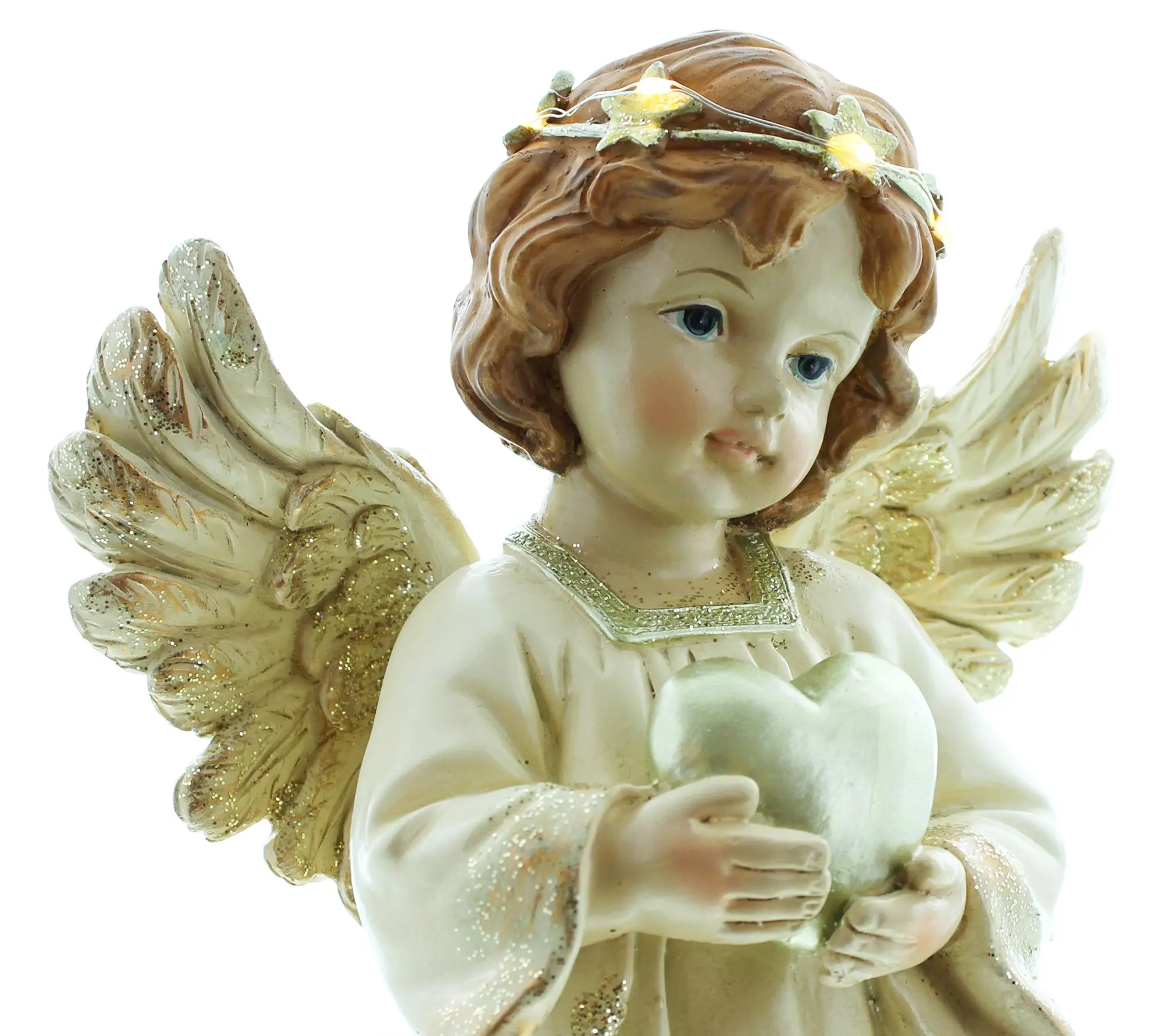 Acheter Ange LED "couronne de lumières", debout dans la boutique en ligne de Frank Flechtwaren pour Figurines décoratives Acheter Ange LED "couronne de lumières", debout dans la boutique en ligne de Frank Flechtwaren pour Figurines décoratives
