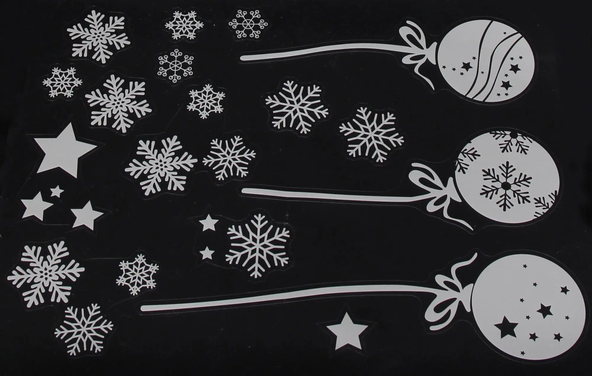 Acheter Sticker pour fenêtres "Merry Christmas", 33 pcs dans la boutique en ligne de Frank Flechtwaren pour Décorations murales Acheter Sticker pour fenêtres "Merry Christmas", 33 pcs dans la boutique en ligne de Frank Flechtwaren pour Décorations murales