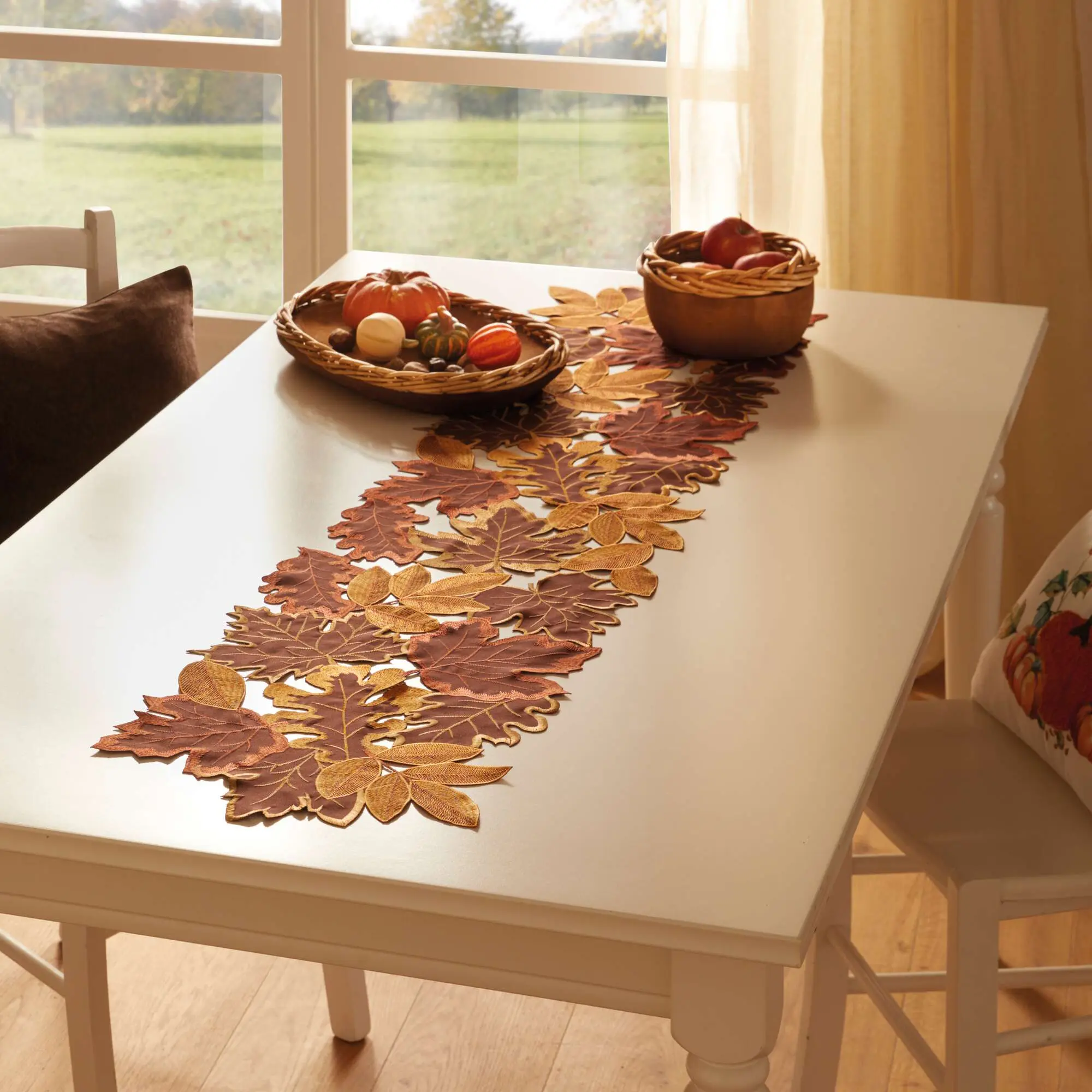 Acheter Chemin de table "automne doré"  dans la boutique en ligne de Frank Flechtwaren