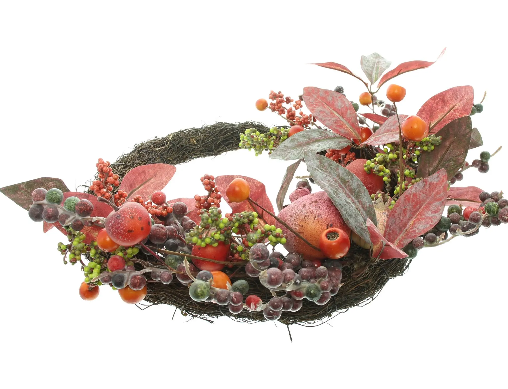 Acheter Couronne « Bouquet d'automne »  dans la boutique en ligne de Frank Flechtwaren pour Jardin d'automne nostalgique