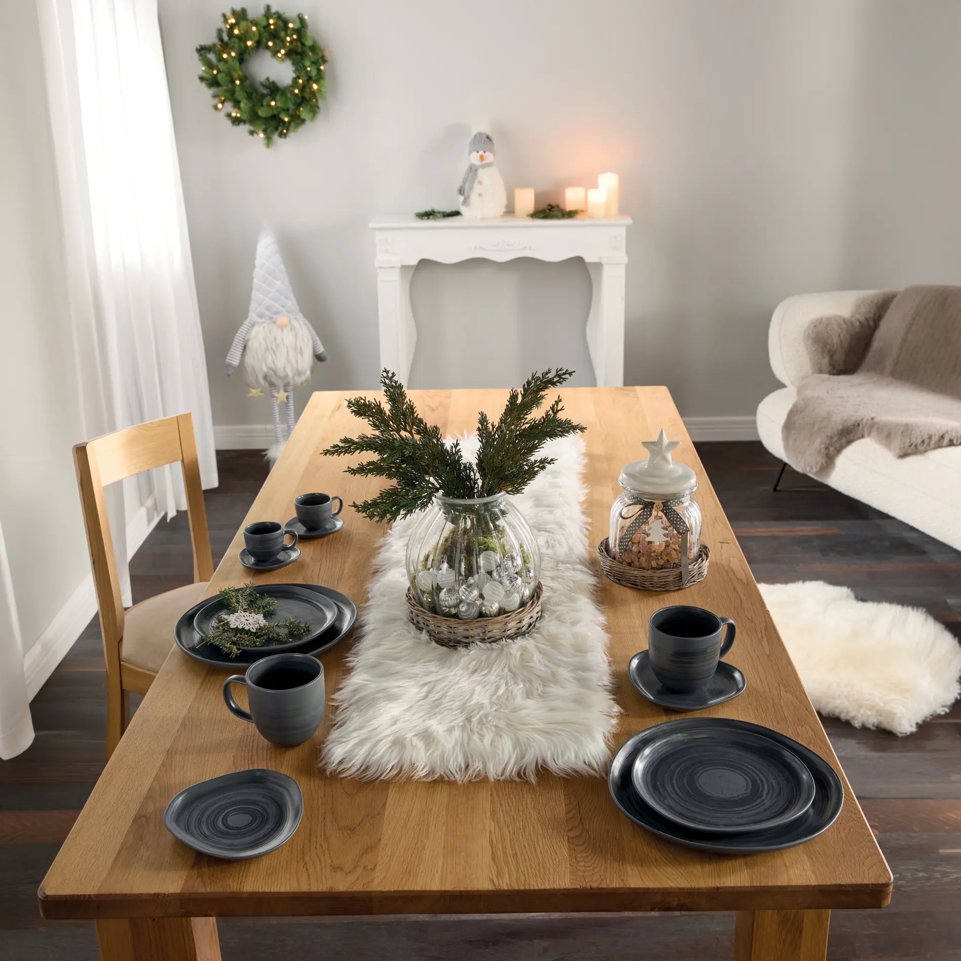 Acheter Chemin de table "fourrure"  dans la boutique en ligne de Frank Flechtwaren