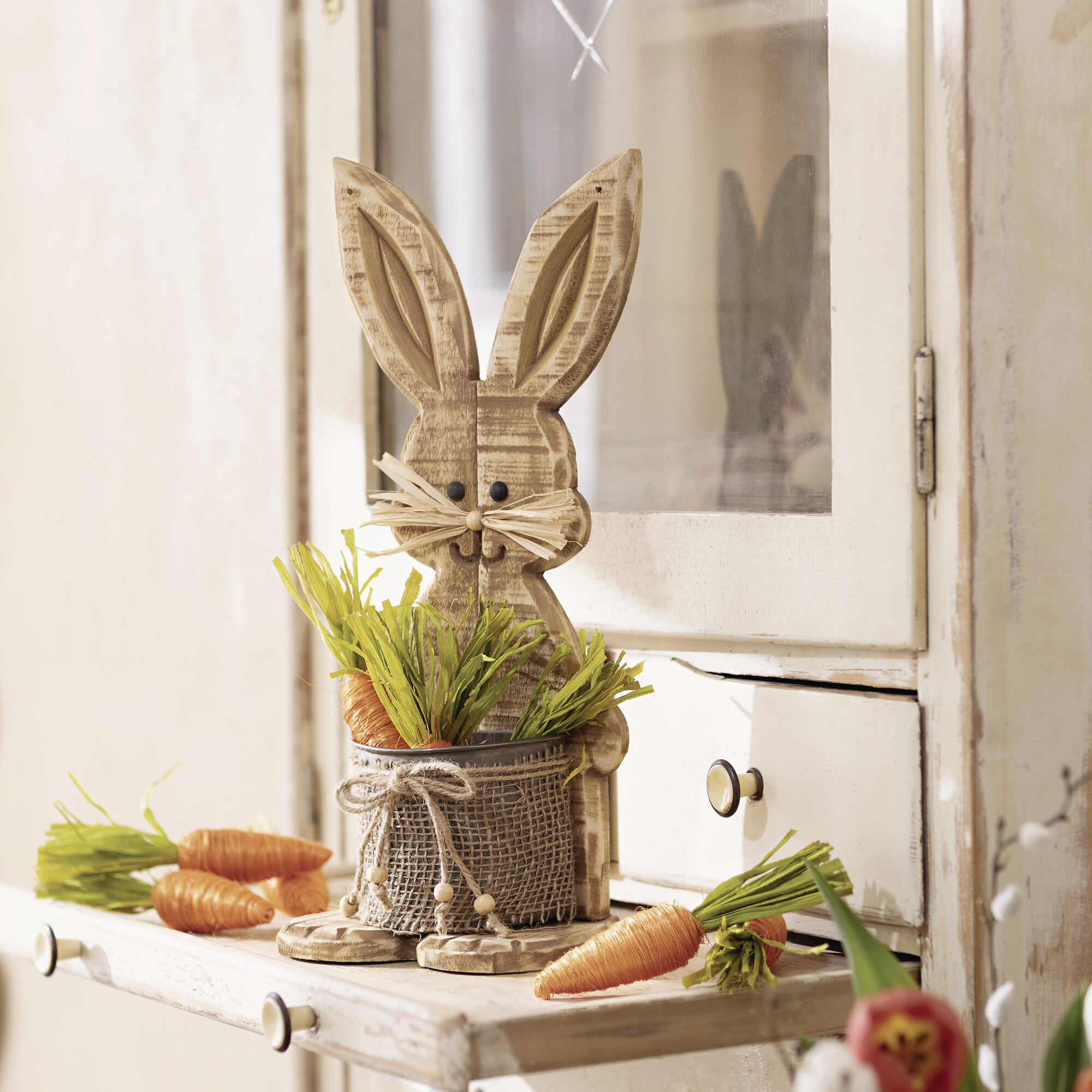 Acheter Lapin "petite jardinière"  dans la boutique en ligne de Frank Flechtwaren