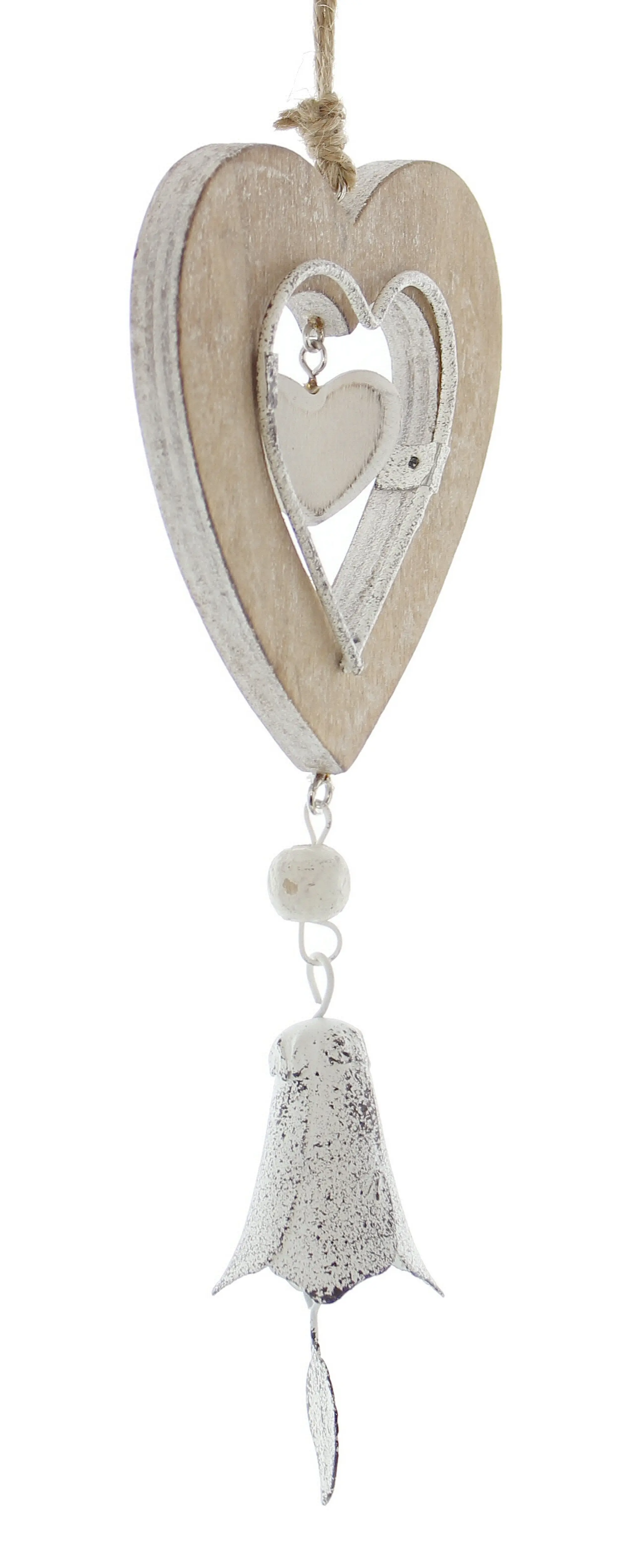 Acheter Lot de 2 suspensions coeur "clochette" dans la boutique en ligne de Frank Flechtwaren pour Pâques Acheter Lot de 2 suspensions coeur "clochette" dans la boutique en ligne de Frank Flechtwaren pour Pâques