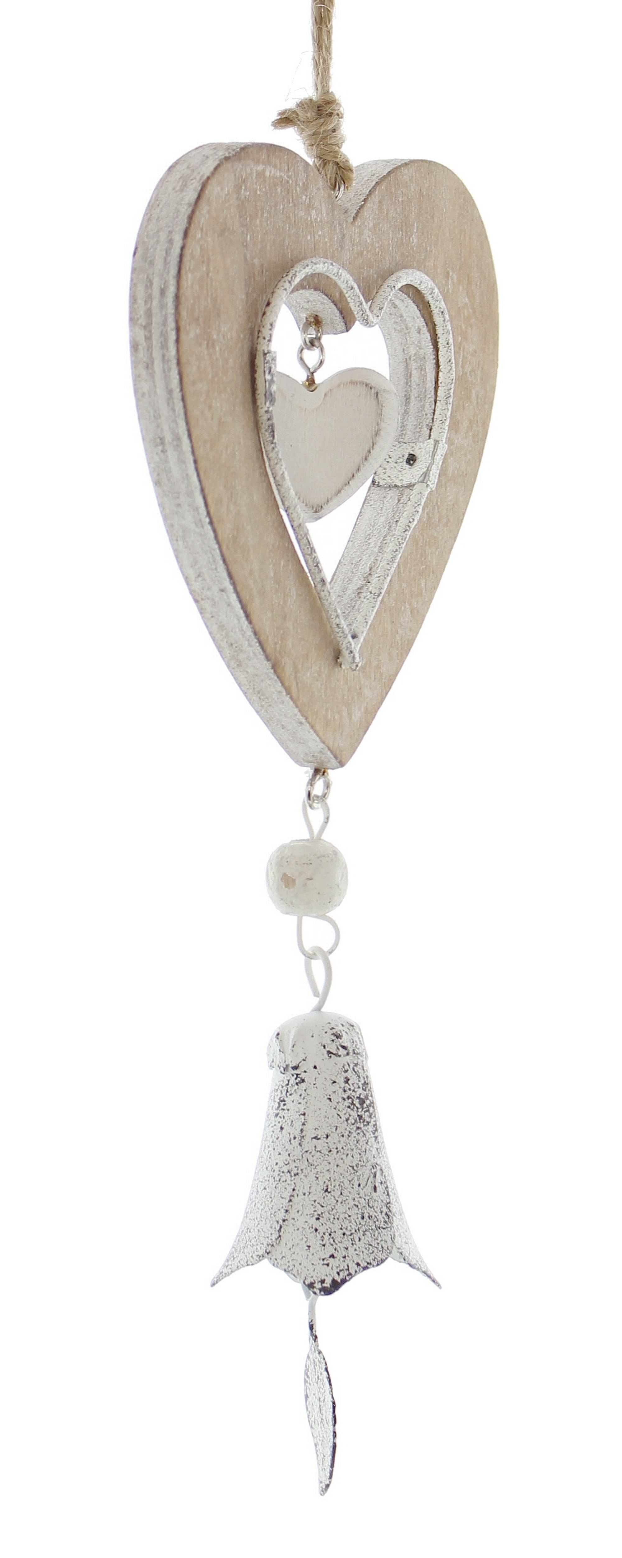 Acheter Lot de 2 suspensions coeur "clochette" dans la boutique en ligne de Frank Flechtwaren pour Pâques Acheter Lot de 2 suspensions coeur "clochette" dans la boutique en ligne de Frank Flechtwaren pour Pâques